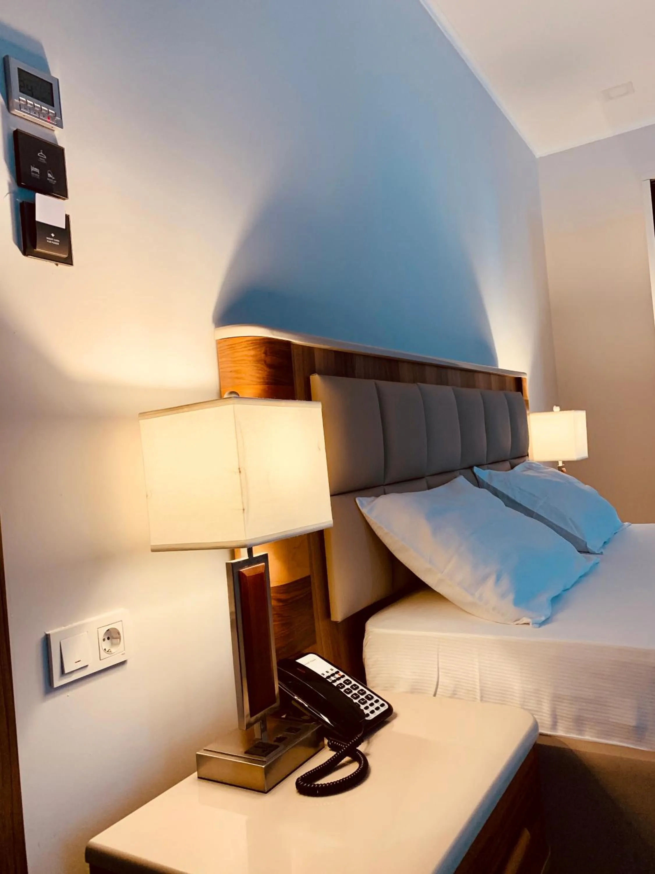 Bed in Hotel Tsereteli Palace