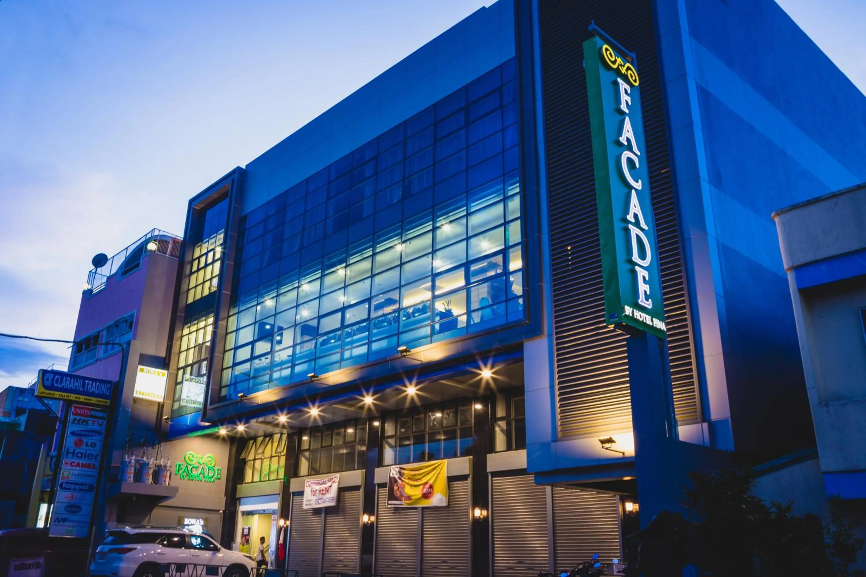 Property building in Facade Hotel