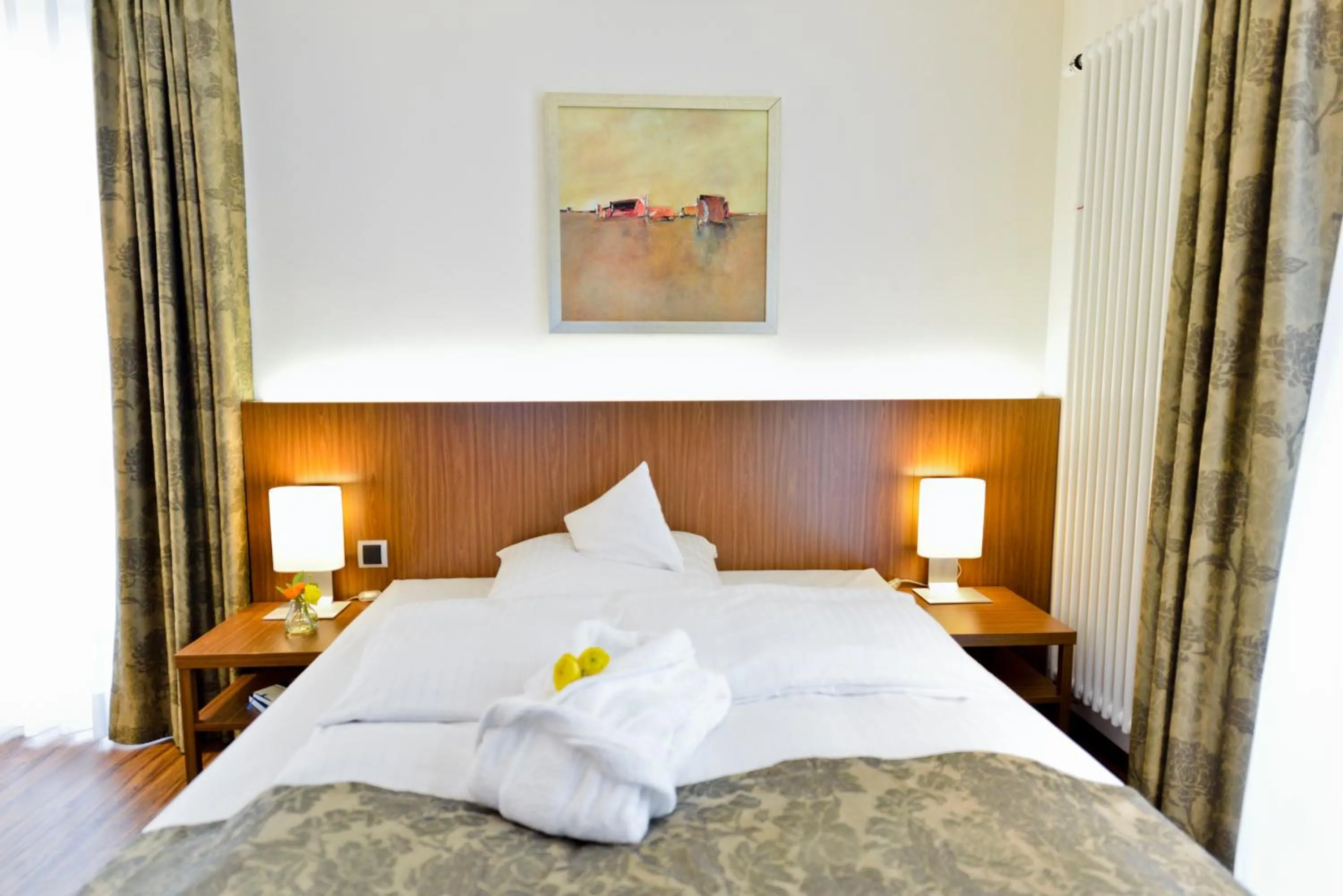 Photo of the whole room, Bed in Hotel Klostergarten