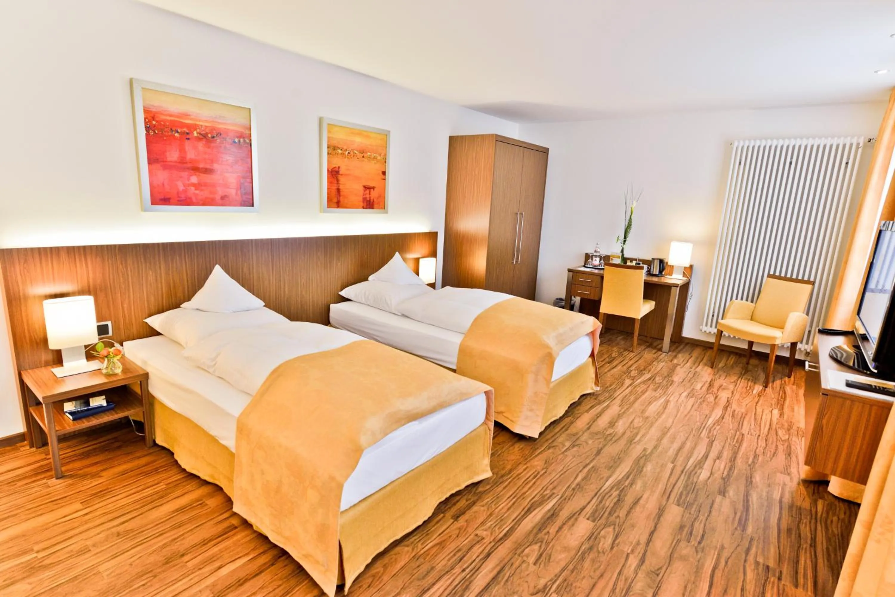 Photo of the whole room, Bed in Hotel Klostergarten