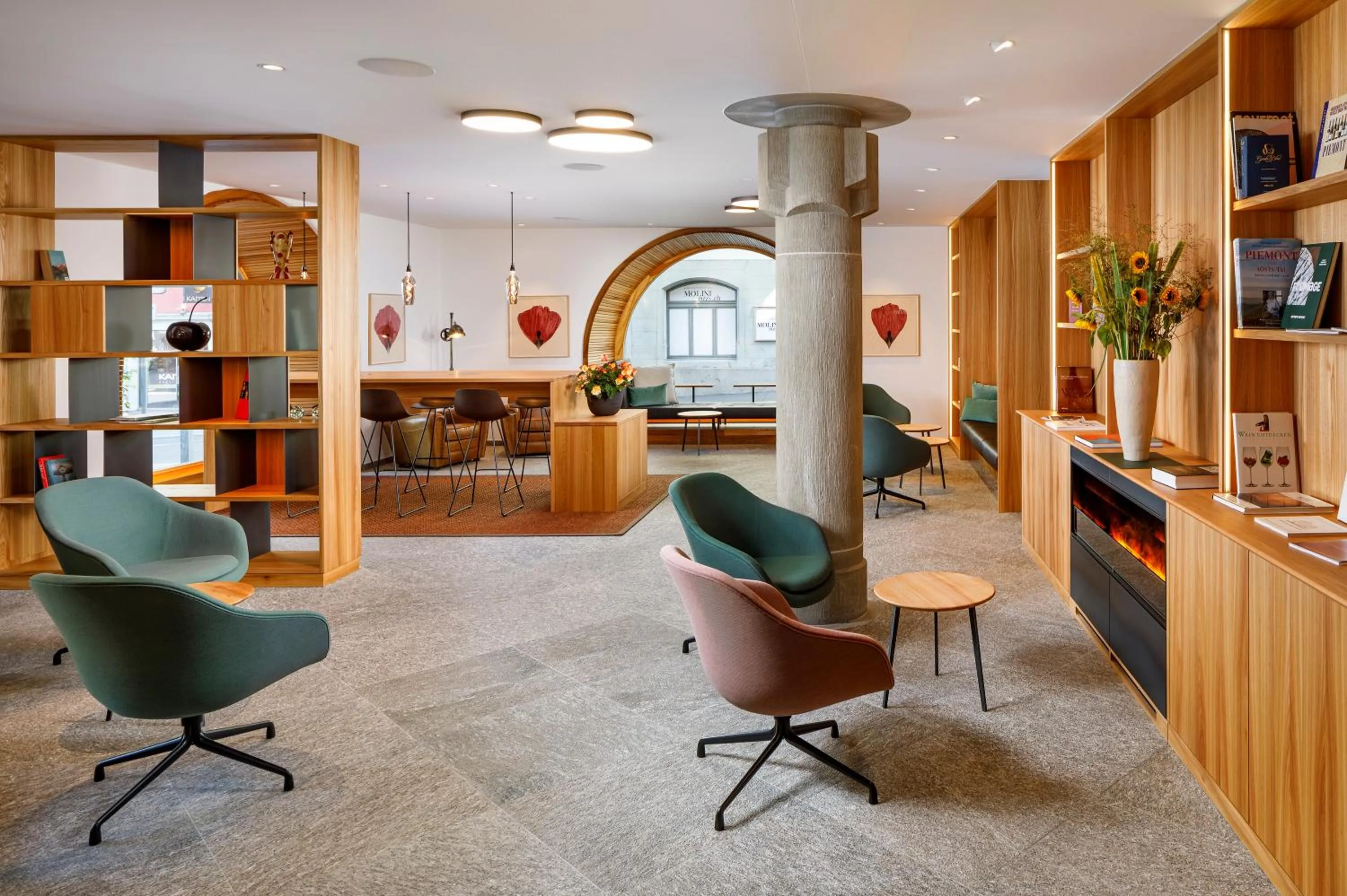 Lobby or reception in City-Hotel Ochsen