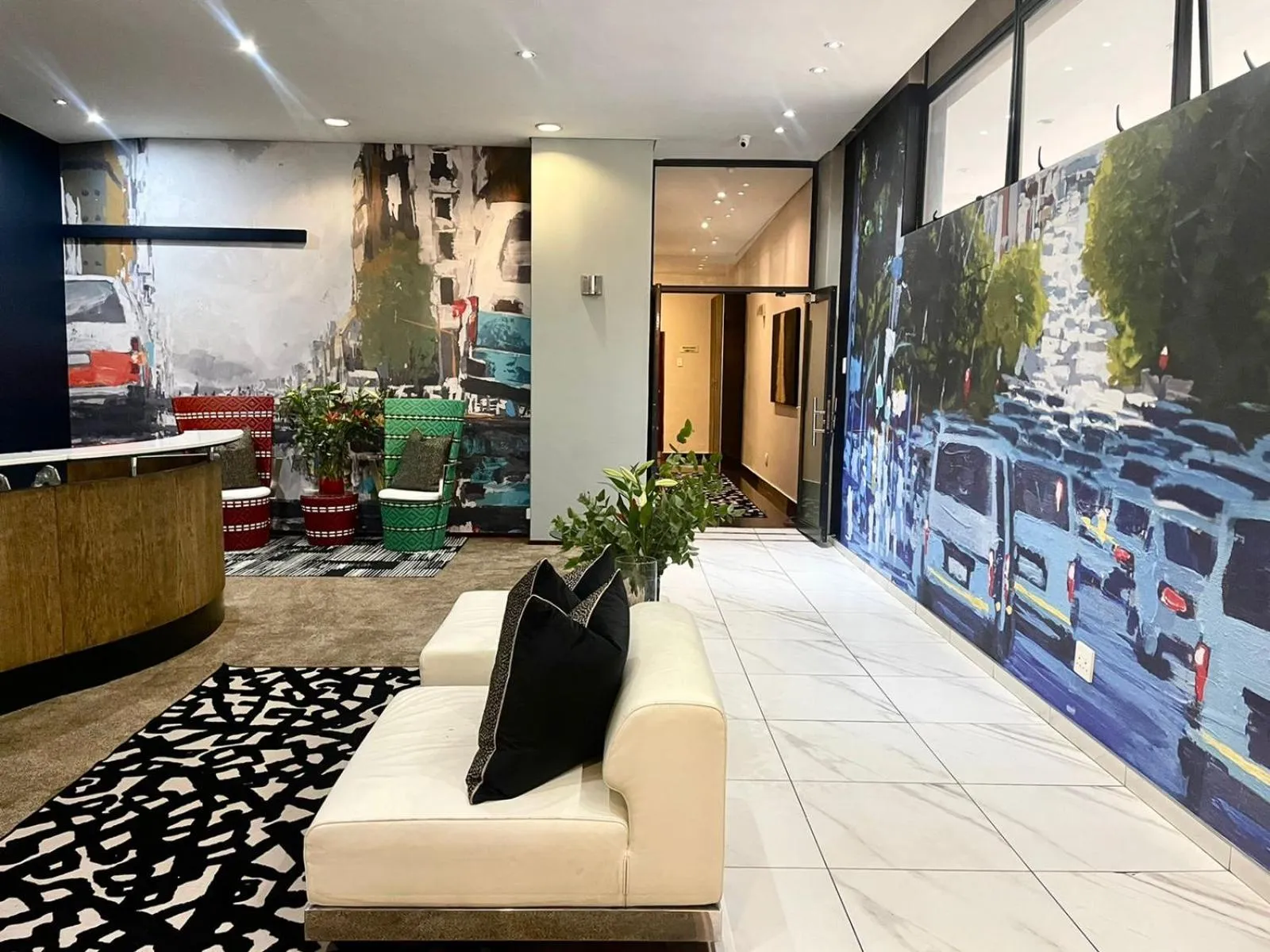 Lobby or reception in Reef Hotel