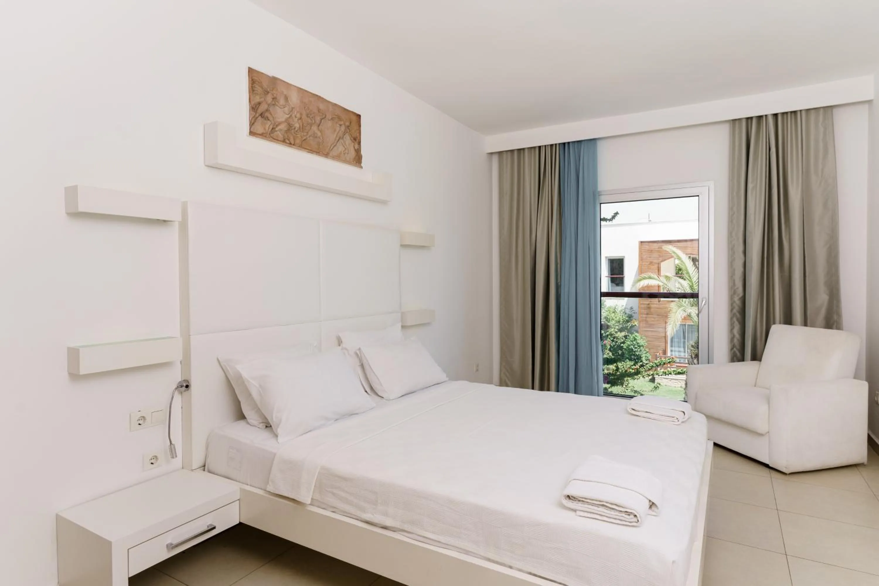 Bed in Costa Luvi Hotel Bodrum - All Inclusive