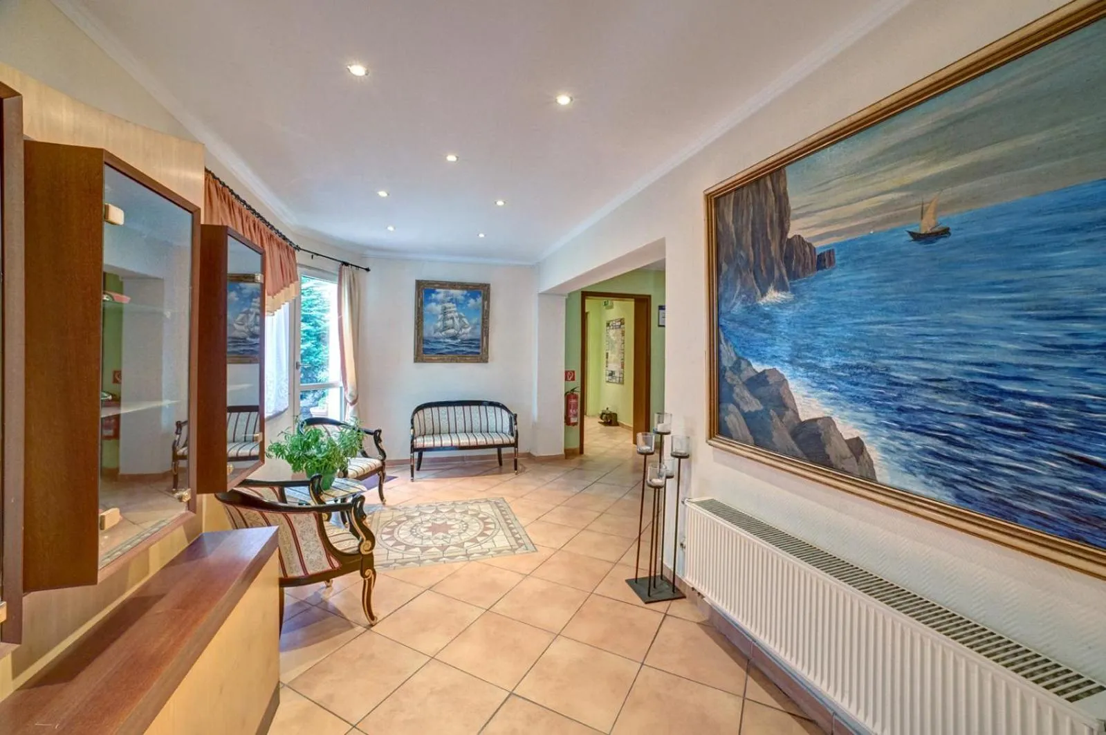 Lobby or reception in Hotel Maximilian