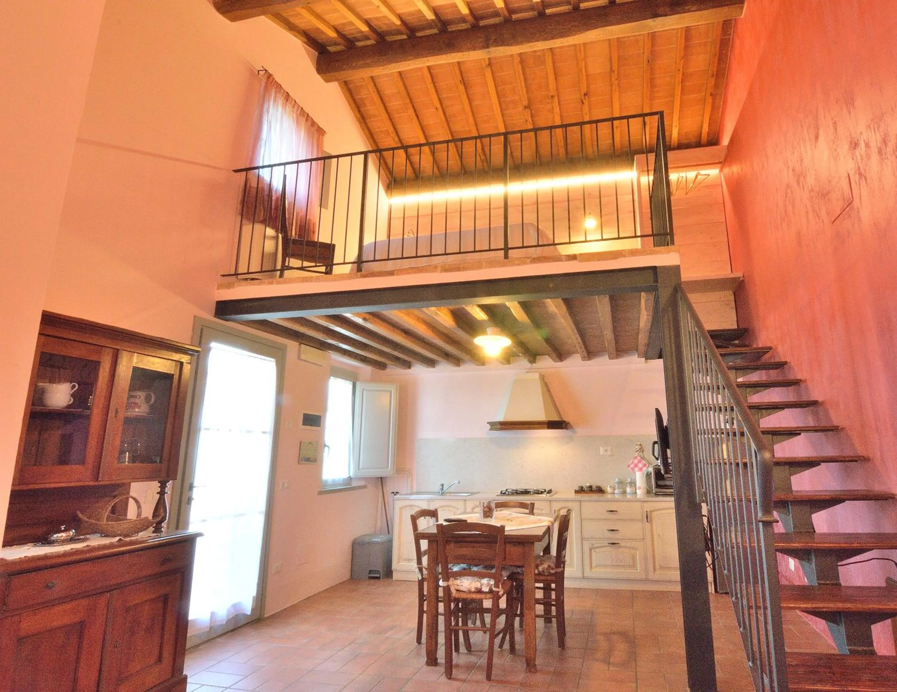 Kitchen or kitchenette in Podere Benintendi