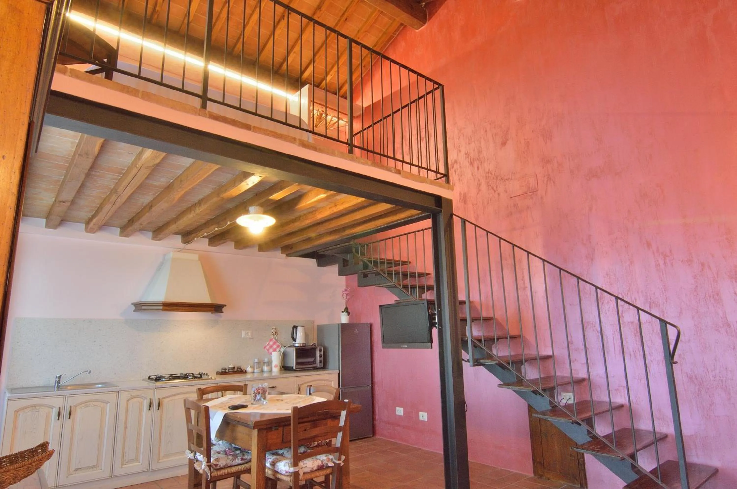 Living room in Podere Benintendi