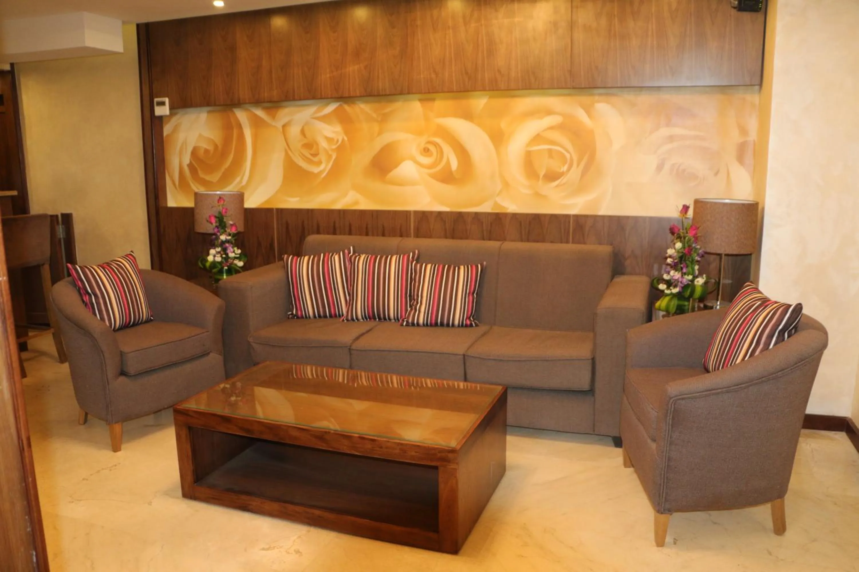 Decorative detail in Al Raad Hotel