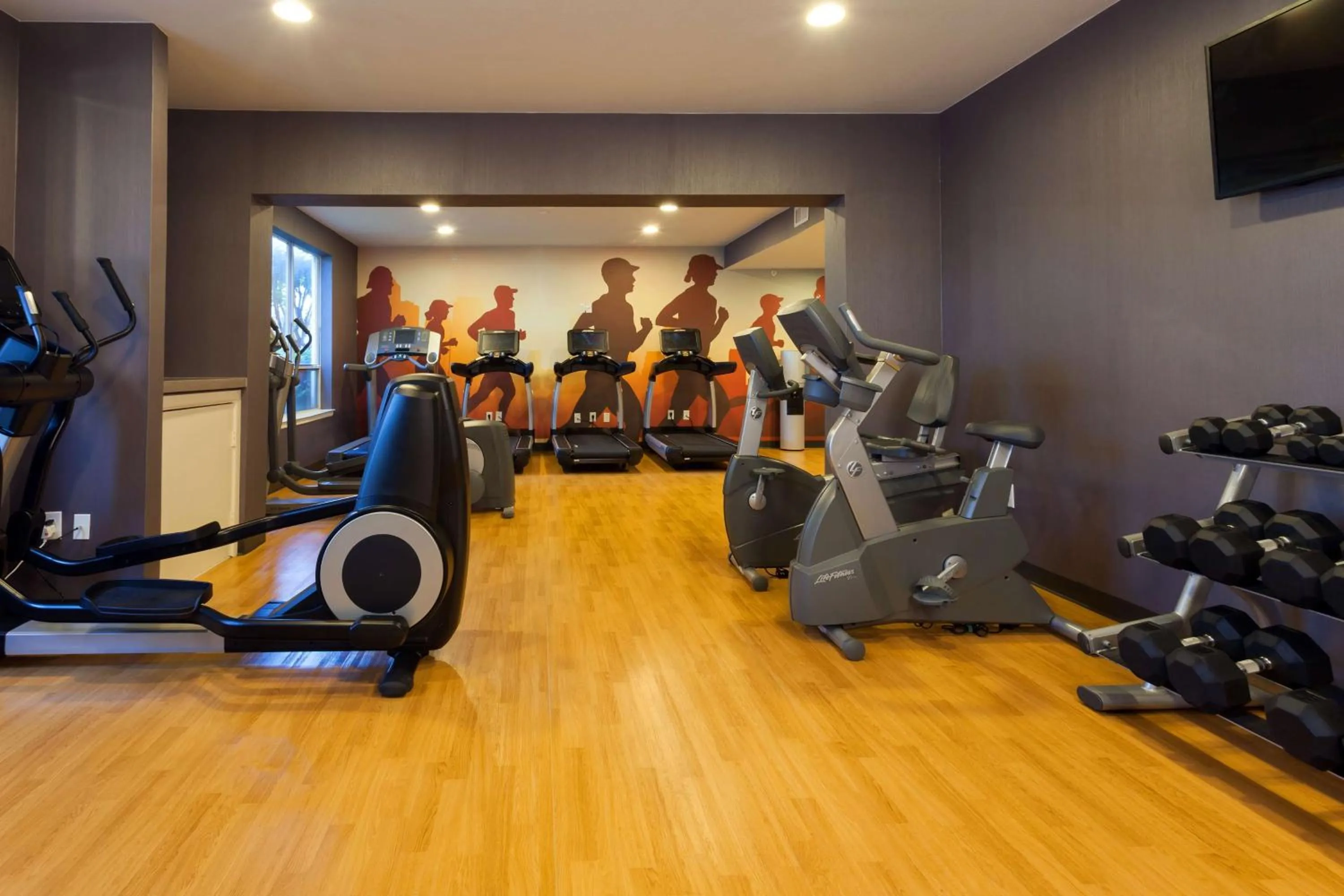 Fitness centre/facilities in Hyatt House Houston Galleria