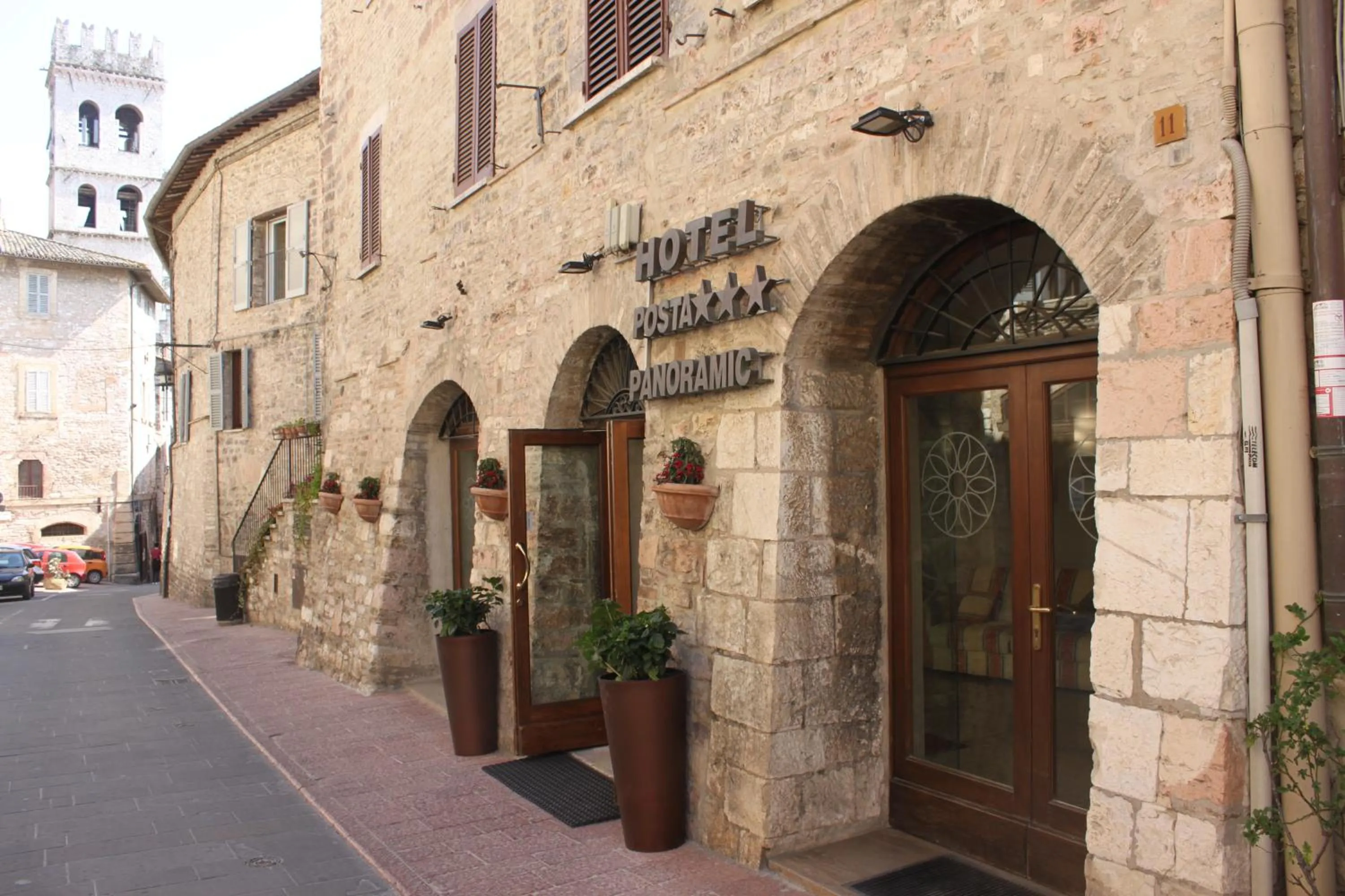 Property building in Hotel Posta Panoramic Assisi