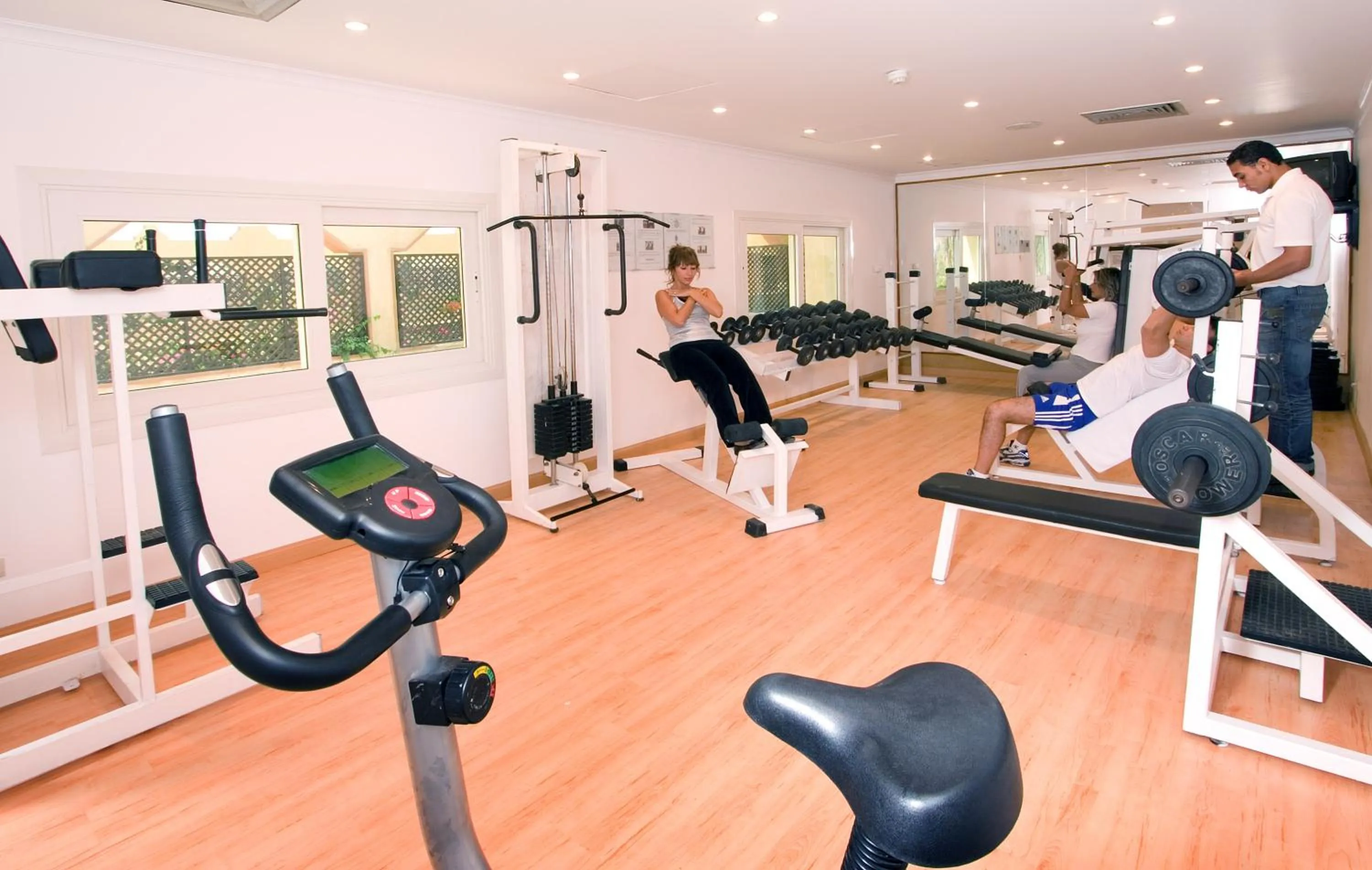 Fitness centre/facilities in Stella Sea Club Hotel
