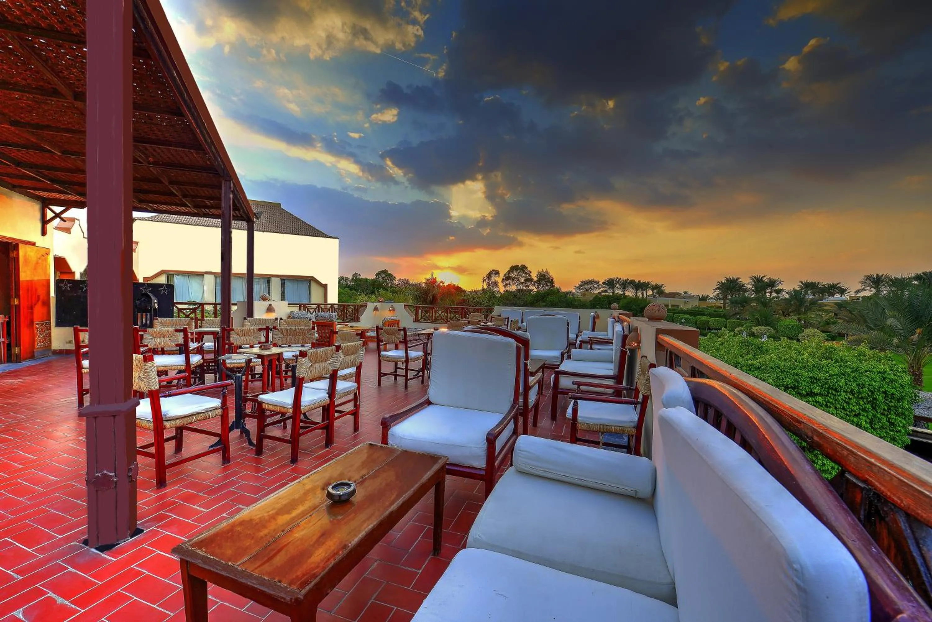 Seating area in Stella Sea Club Hotel