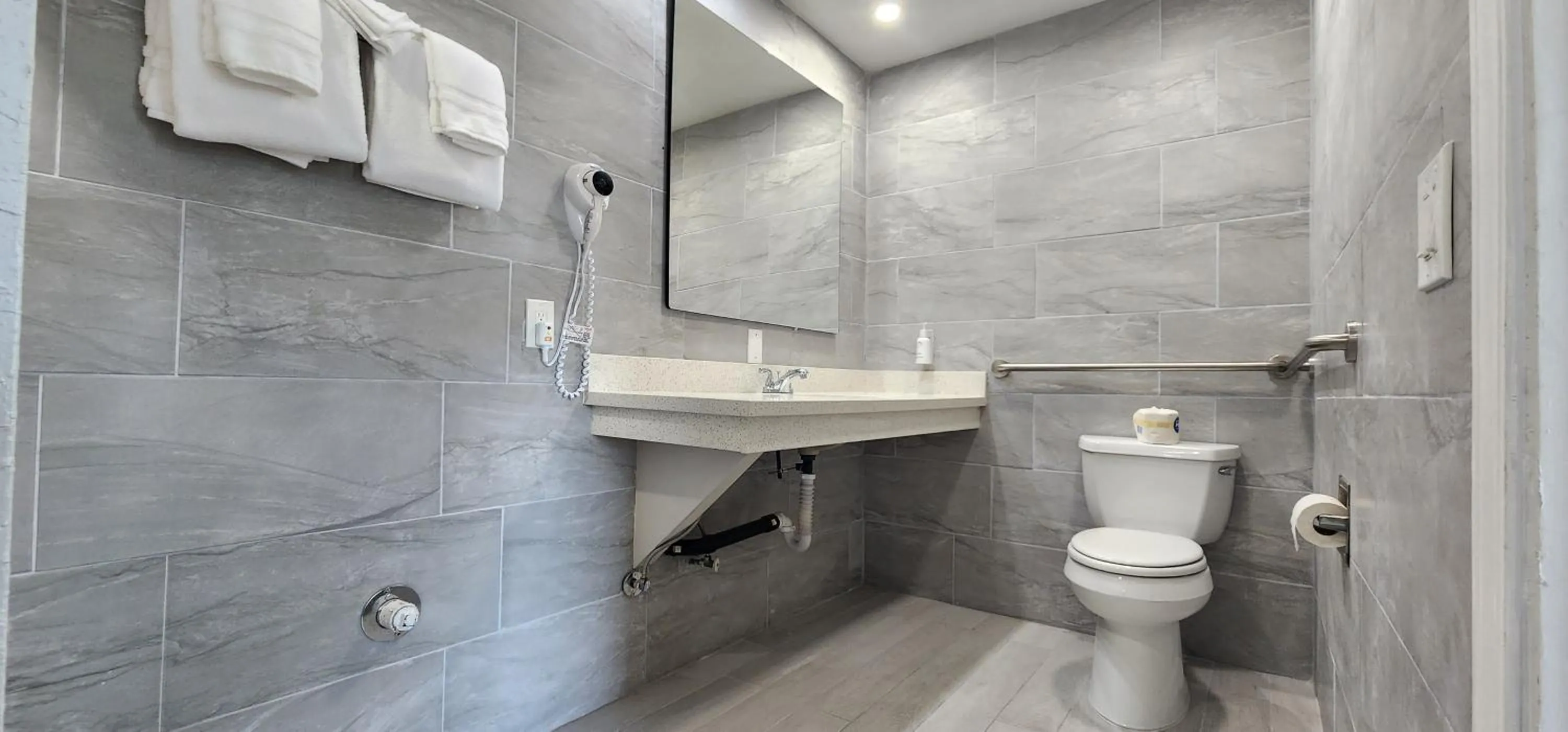 Bathroom in The Grove at Pismo Beach