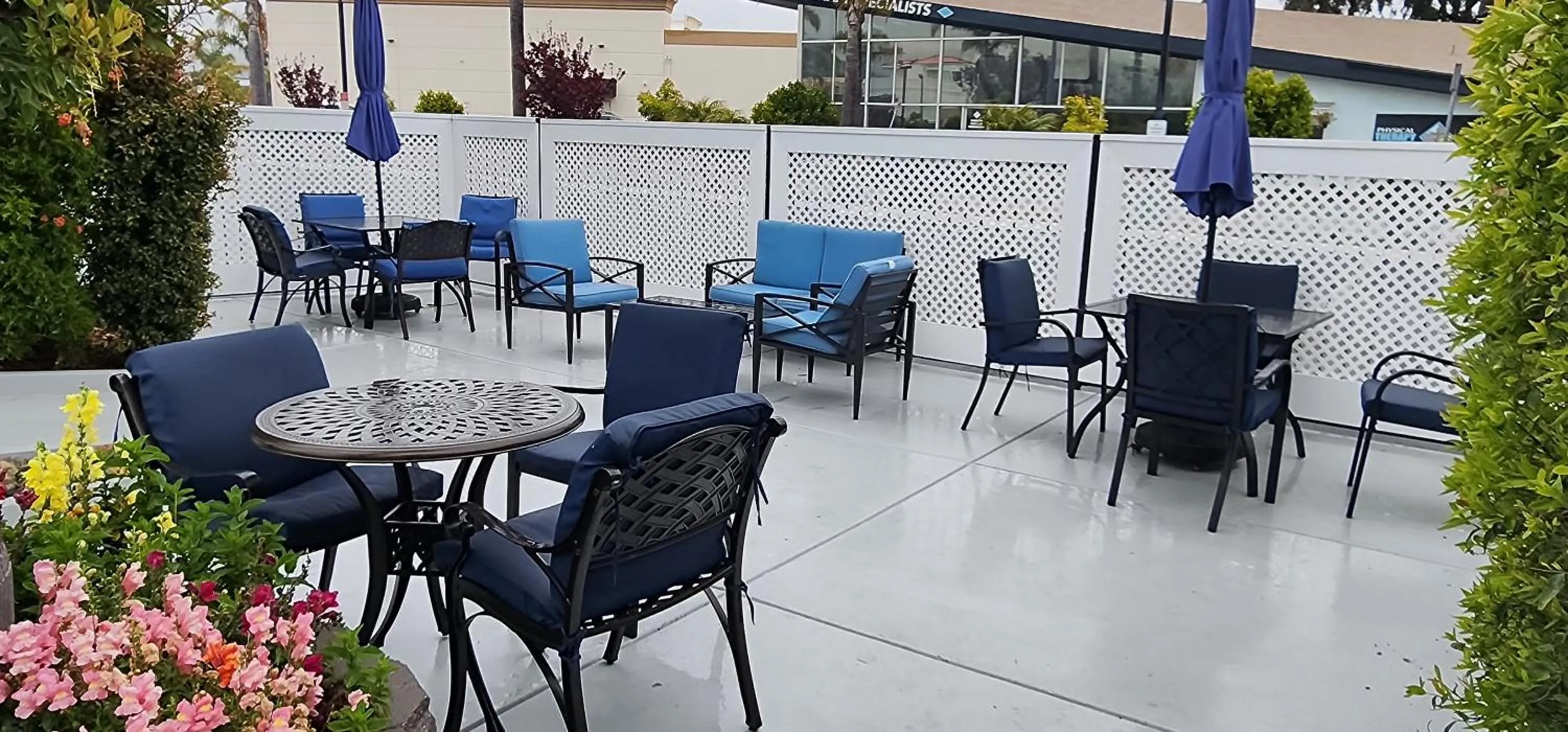 Swimming pool in The Grove at Pismo Beach