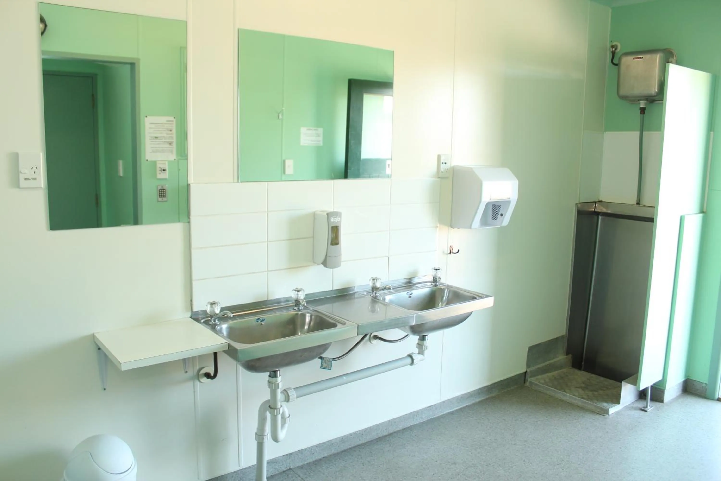 Toilet in Central City Camping Park