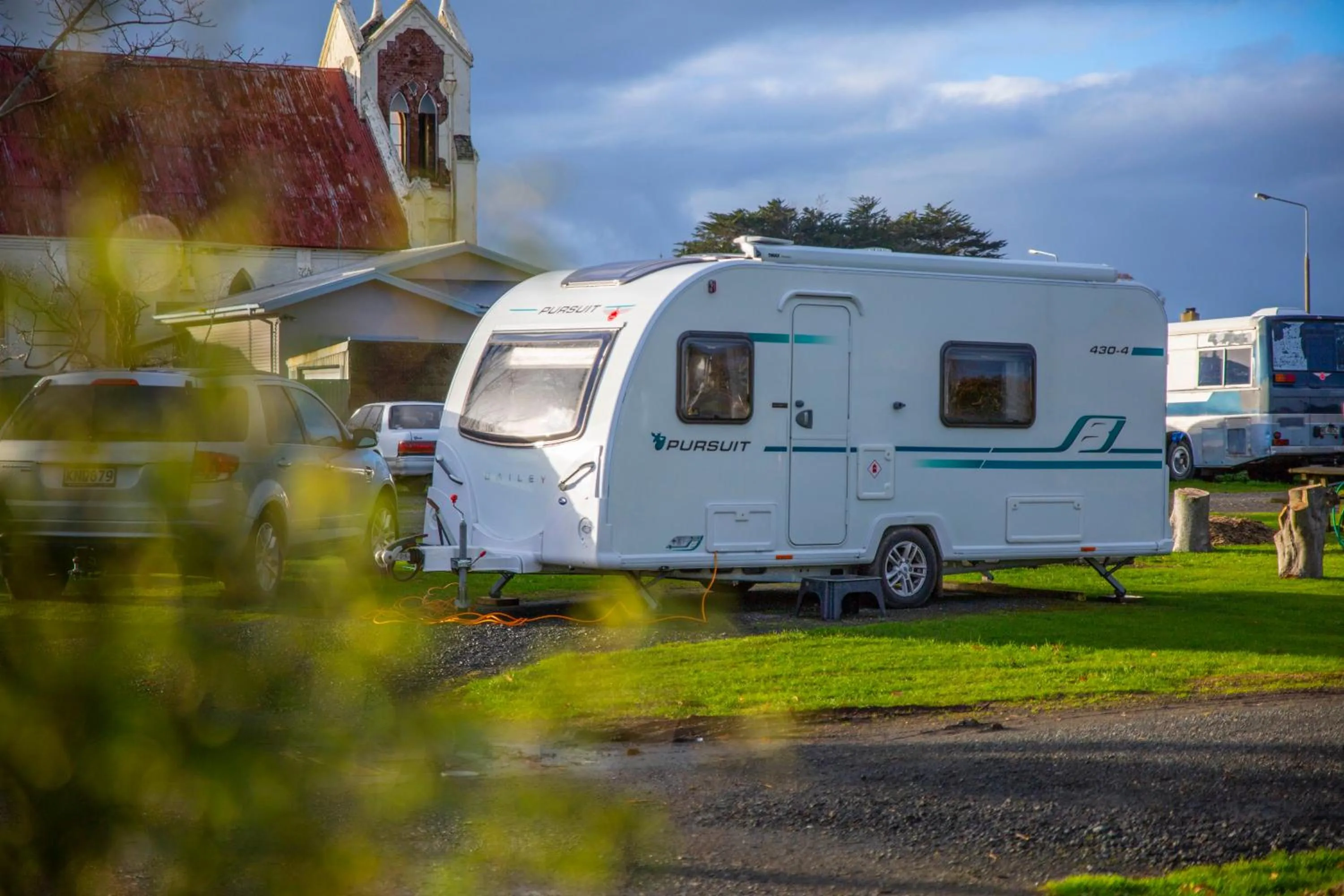 Garden in Central City Camping Park