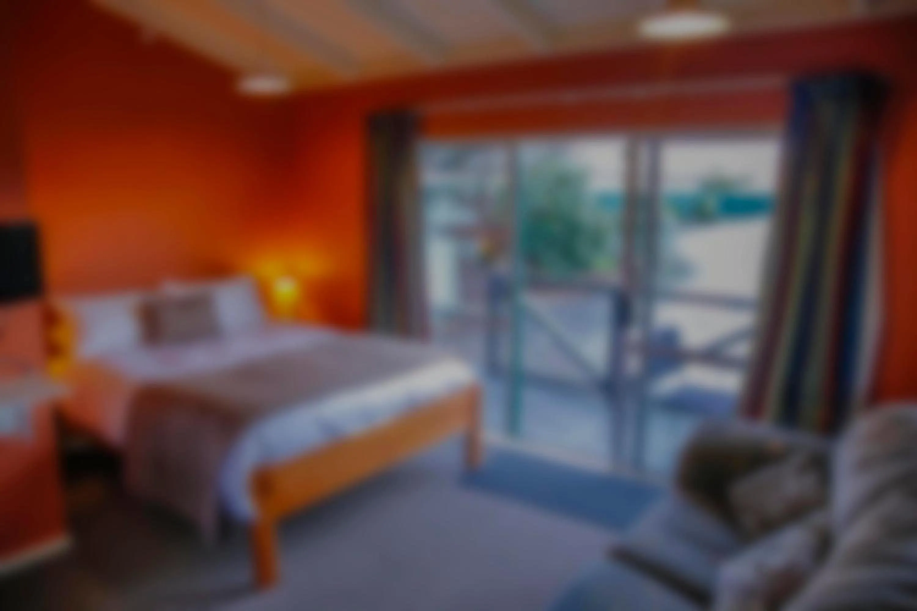 Toilet, Bed in Central City Camping Park