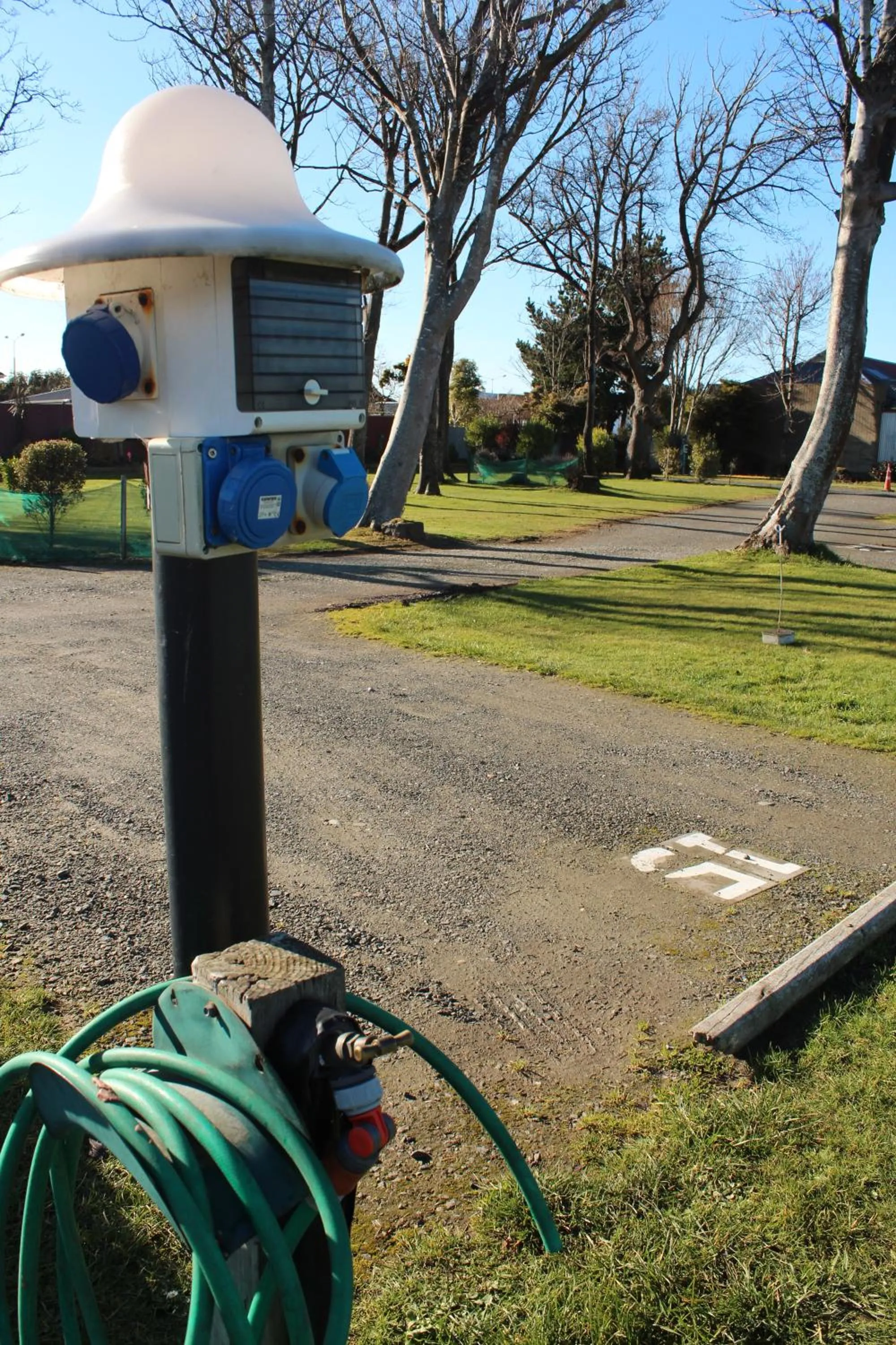 Area and facilities in Central City Camping Park