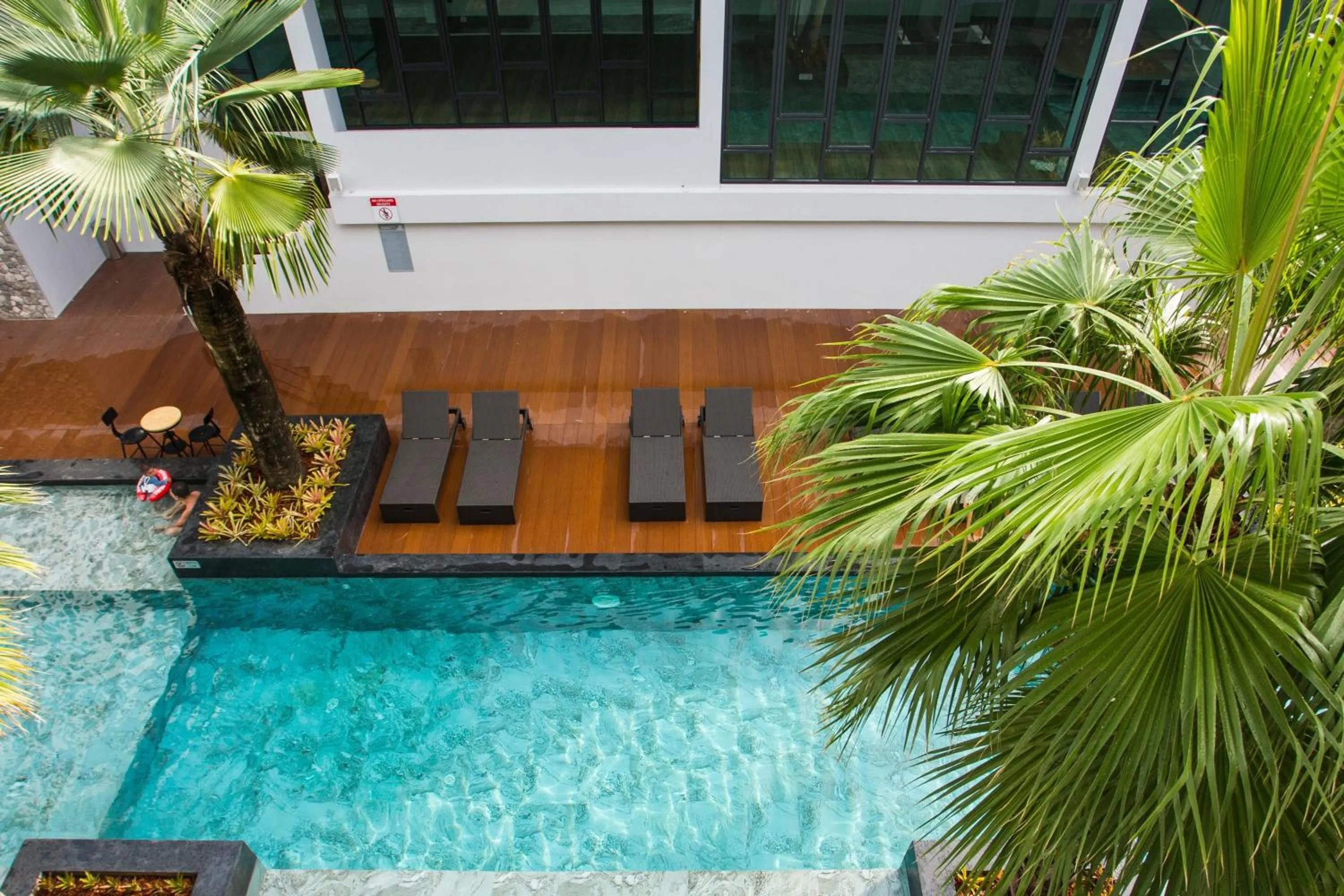 Seating area in Chaweng Villawee Hotel