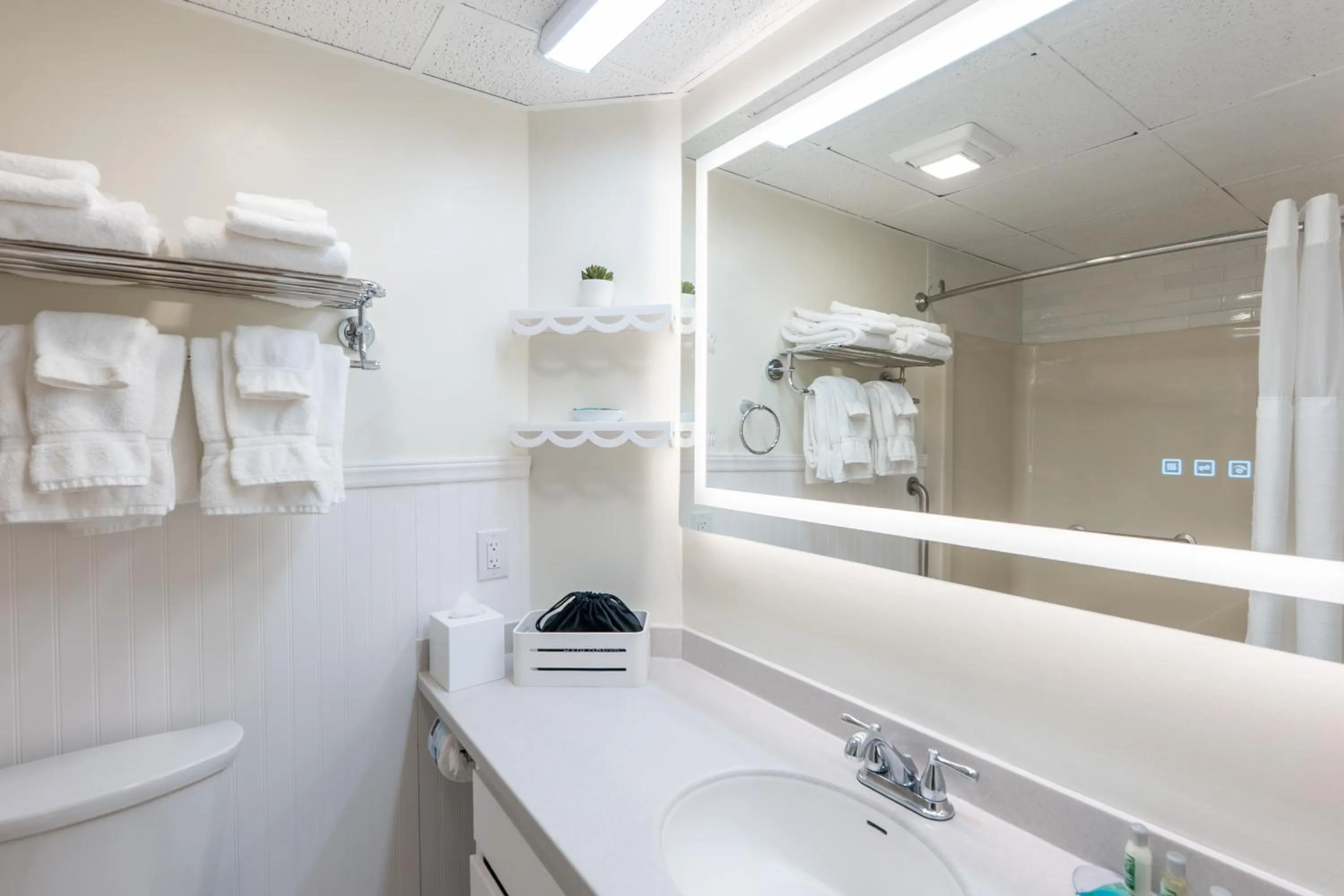 Bathroom in Fireside Inn & Suites Gilford