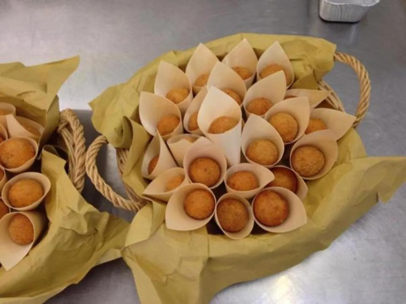 Food close-up in Hotel Corfù