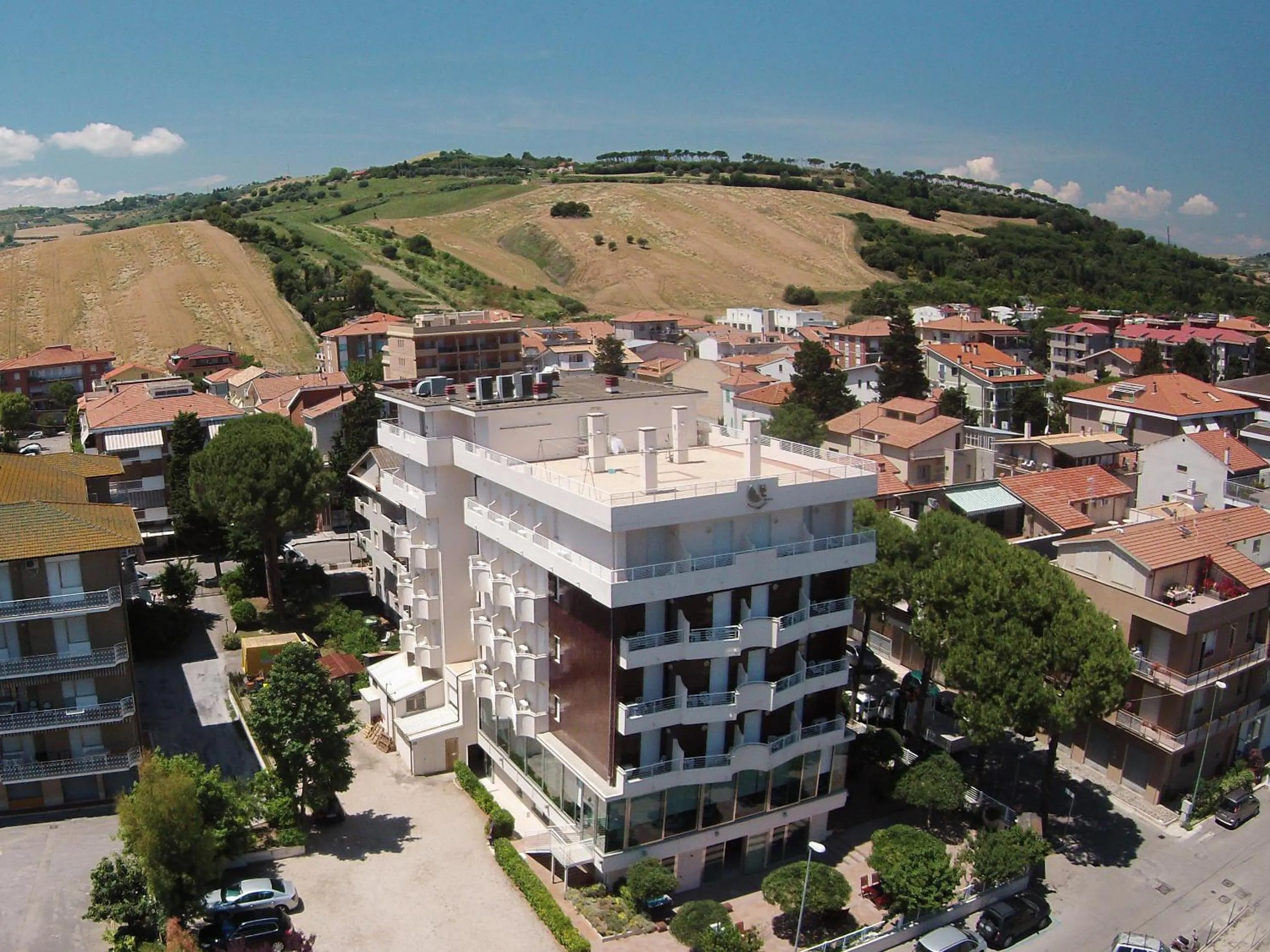 Bird's eye view in Hotel Corfù