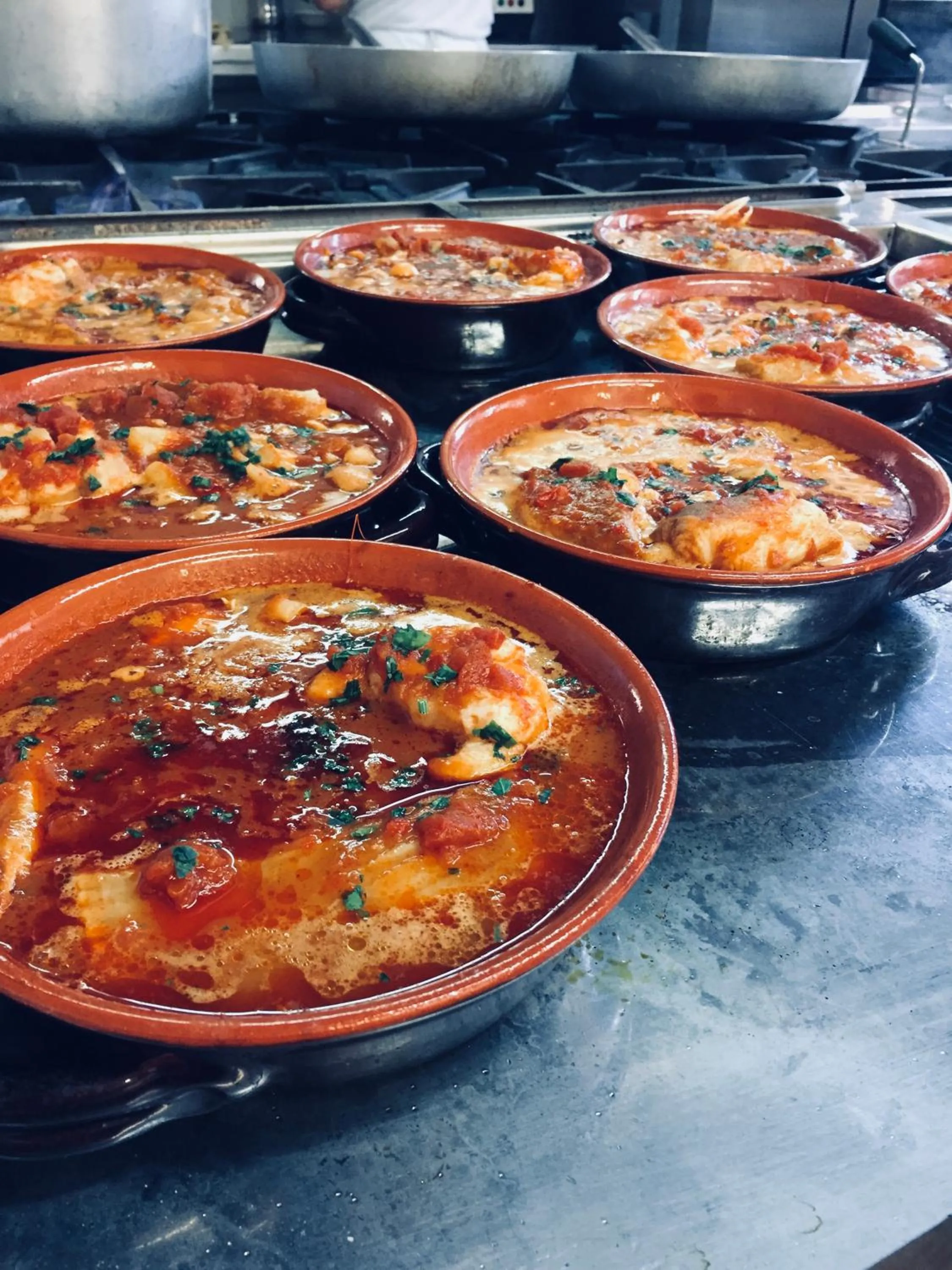 Food close-up in Hotel Corfù