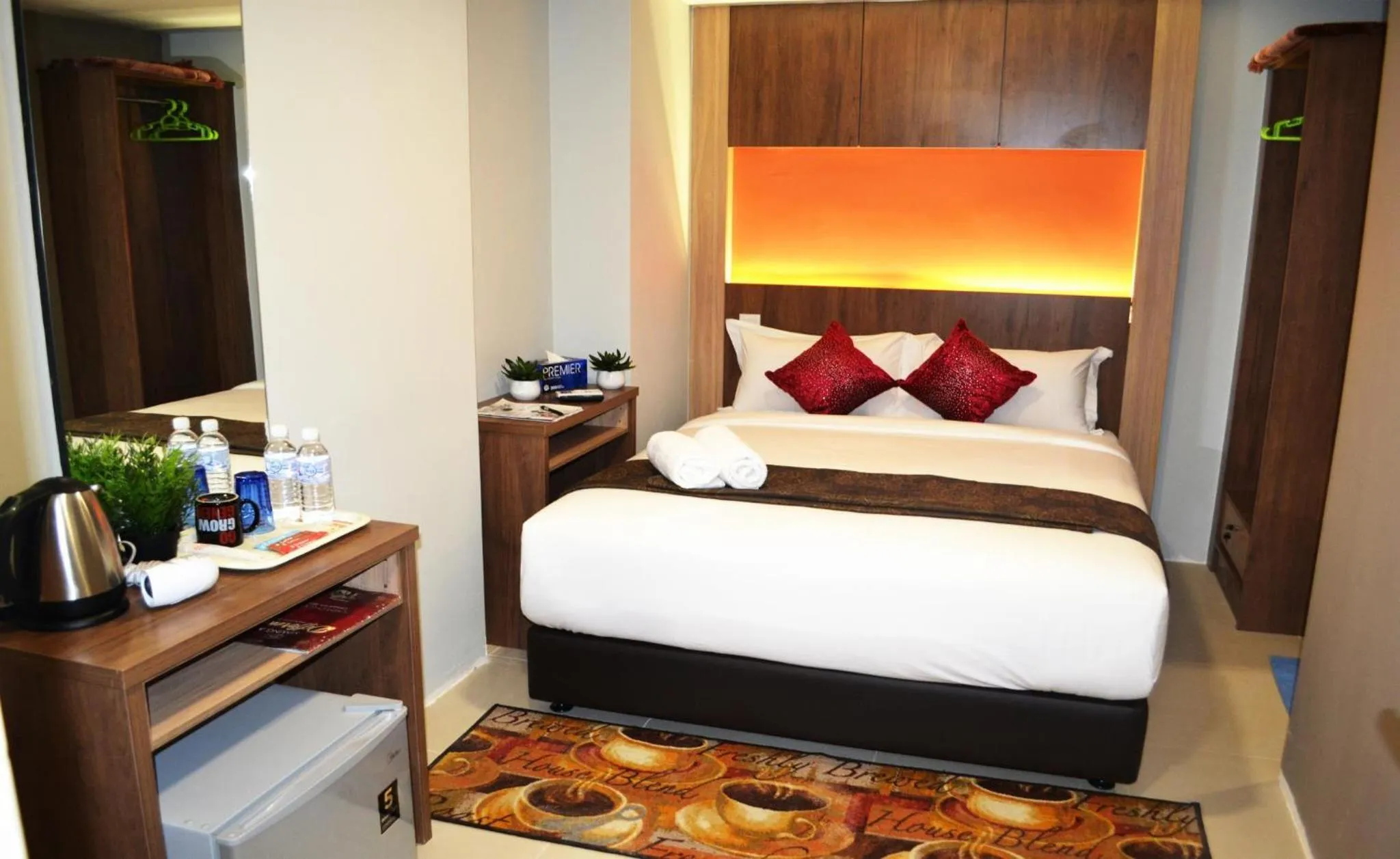 Bed in City Central Hotel