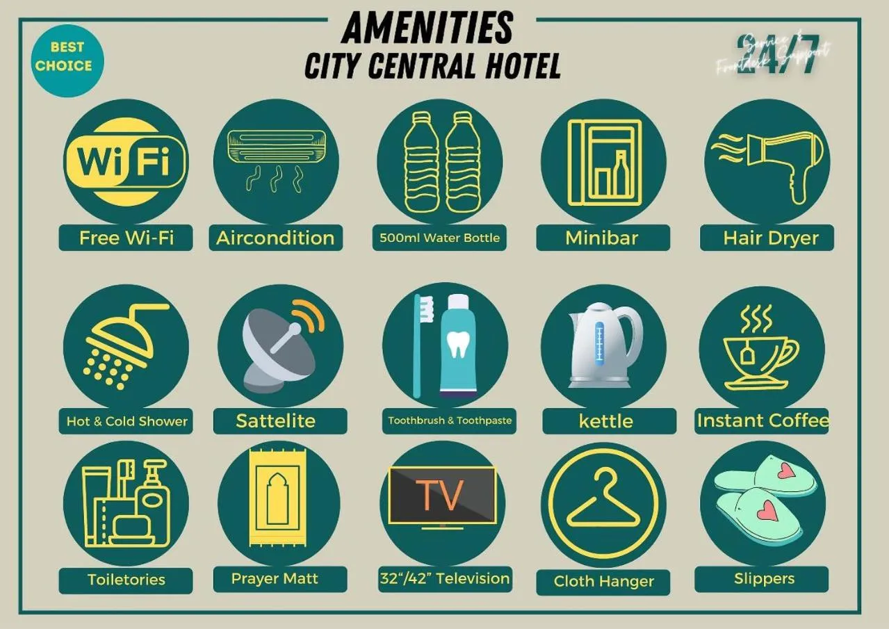 acessibility in City Central Hotel