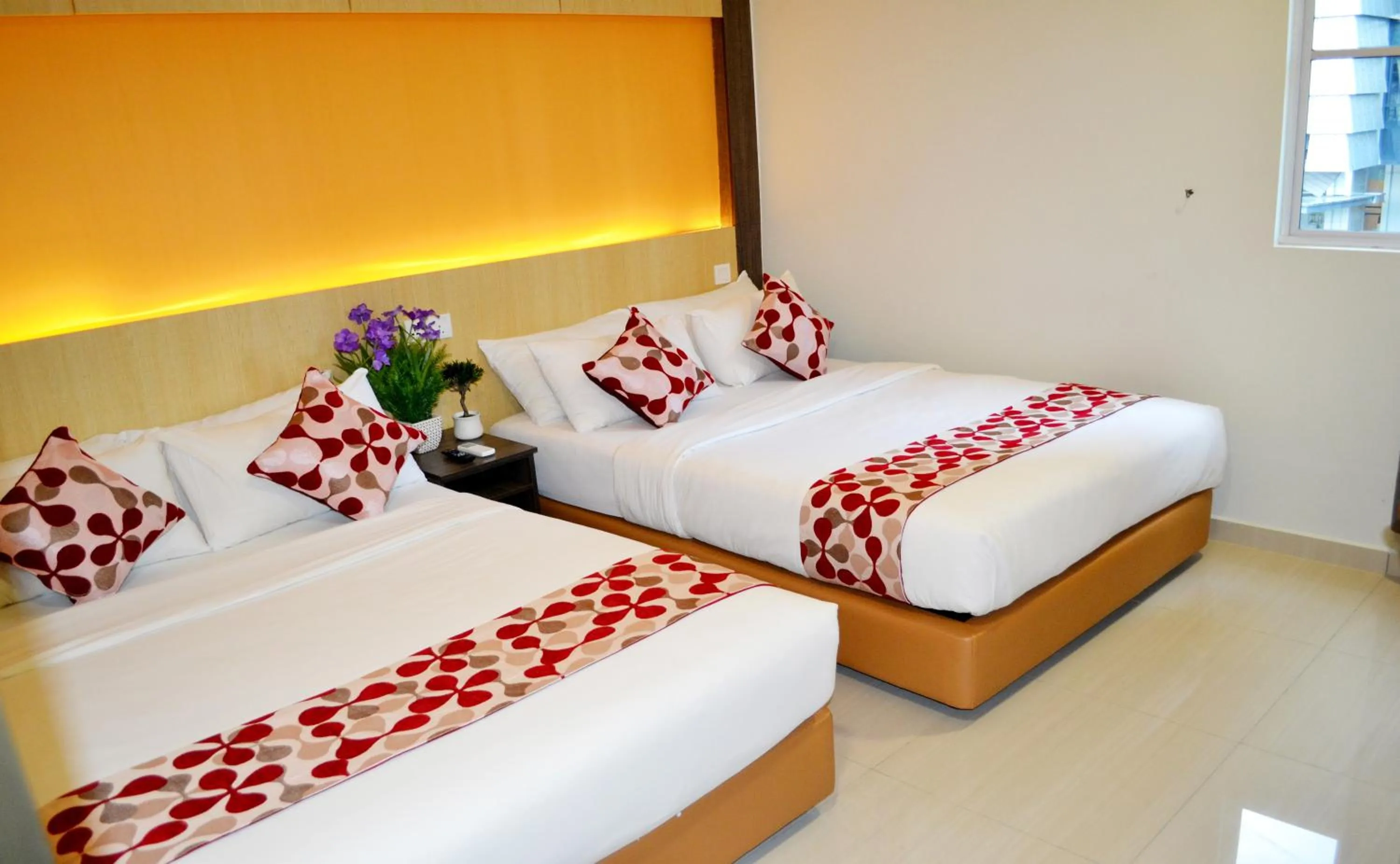 Bed in City Central Hotel