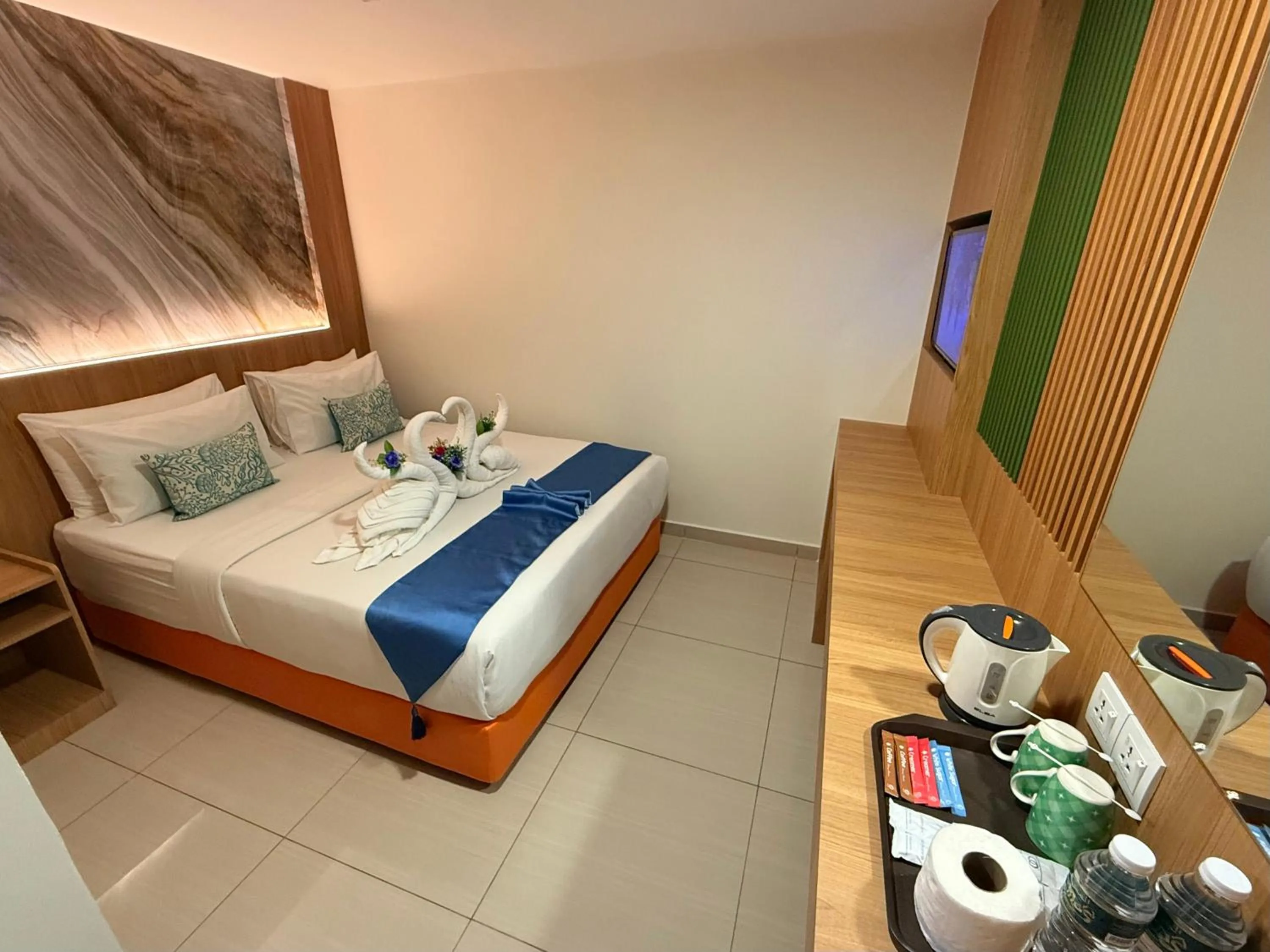 Bed in City Central Hotel