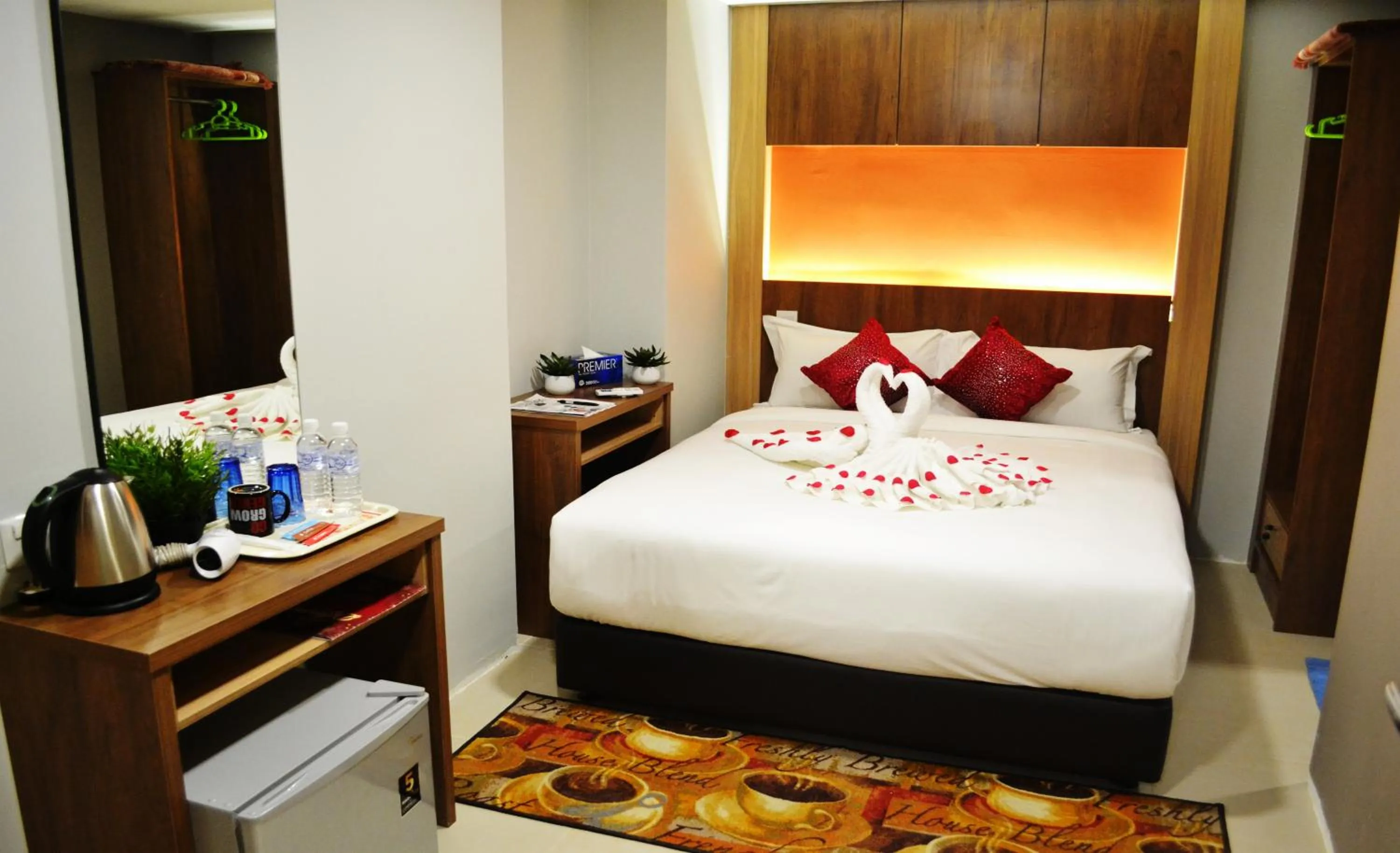 Bed in City Central Hotel