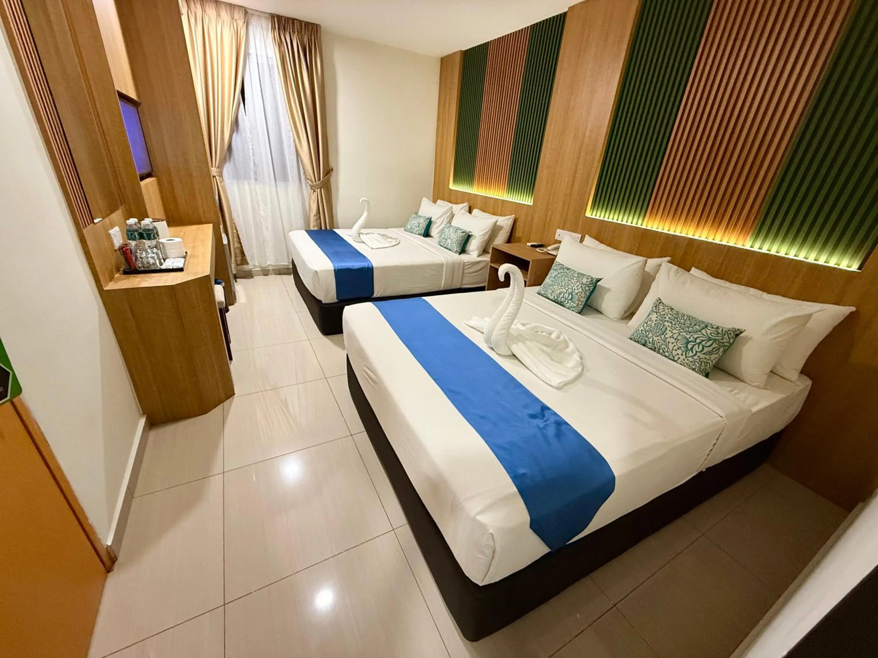 Bed in City Central Hotel