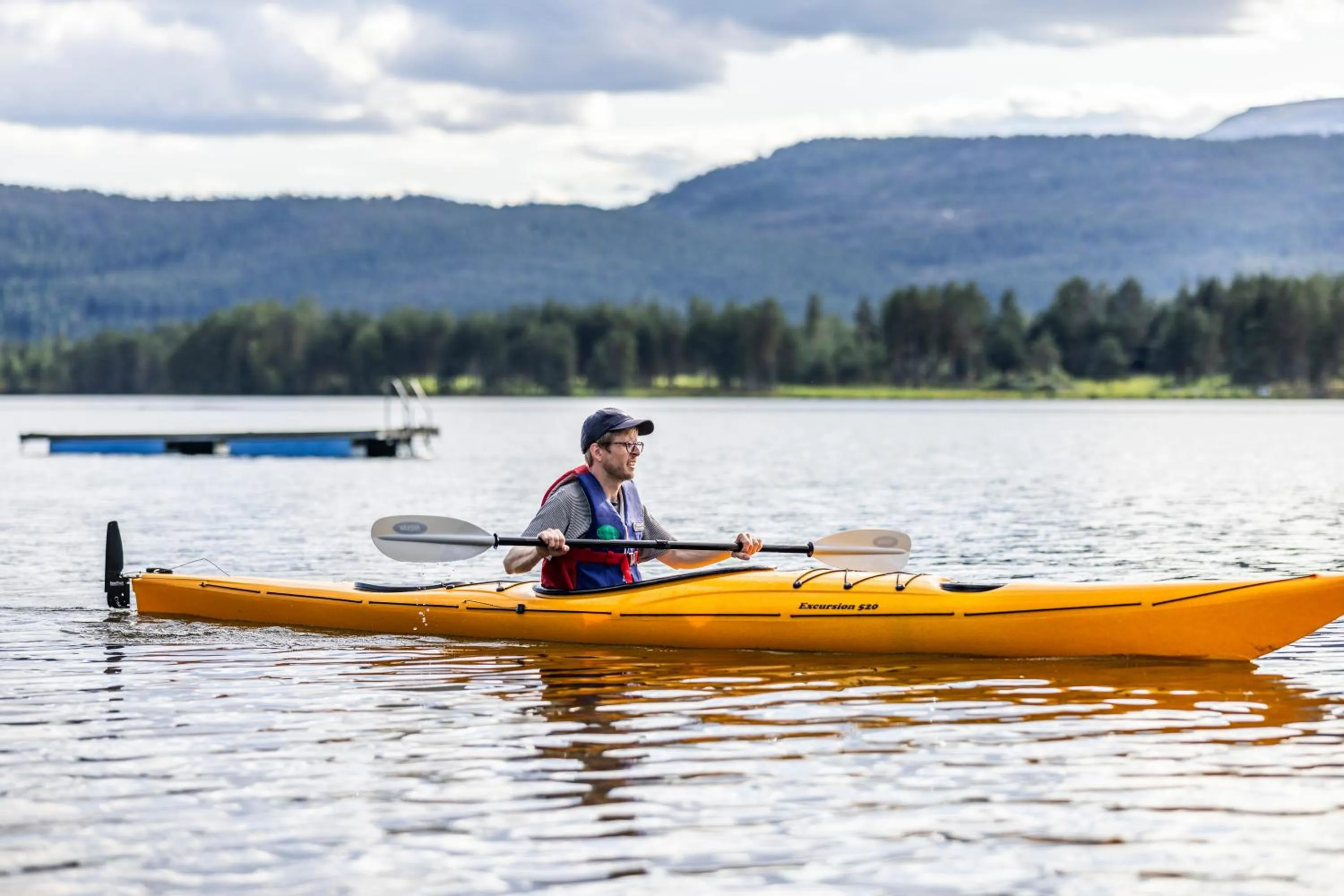Canoeing in Straand Hotel