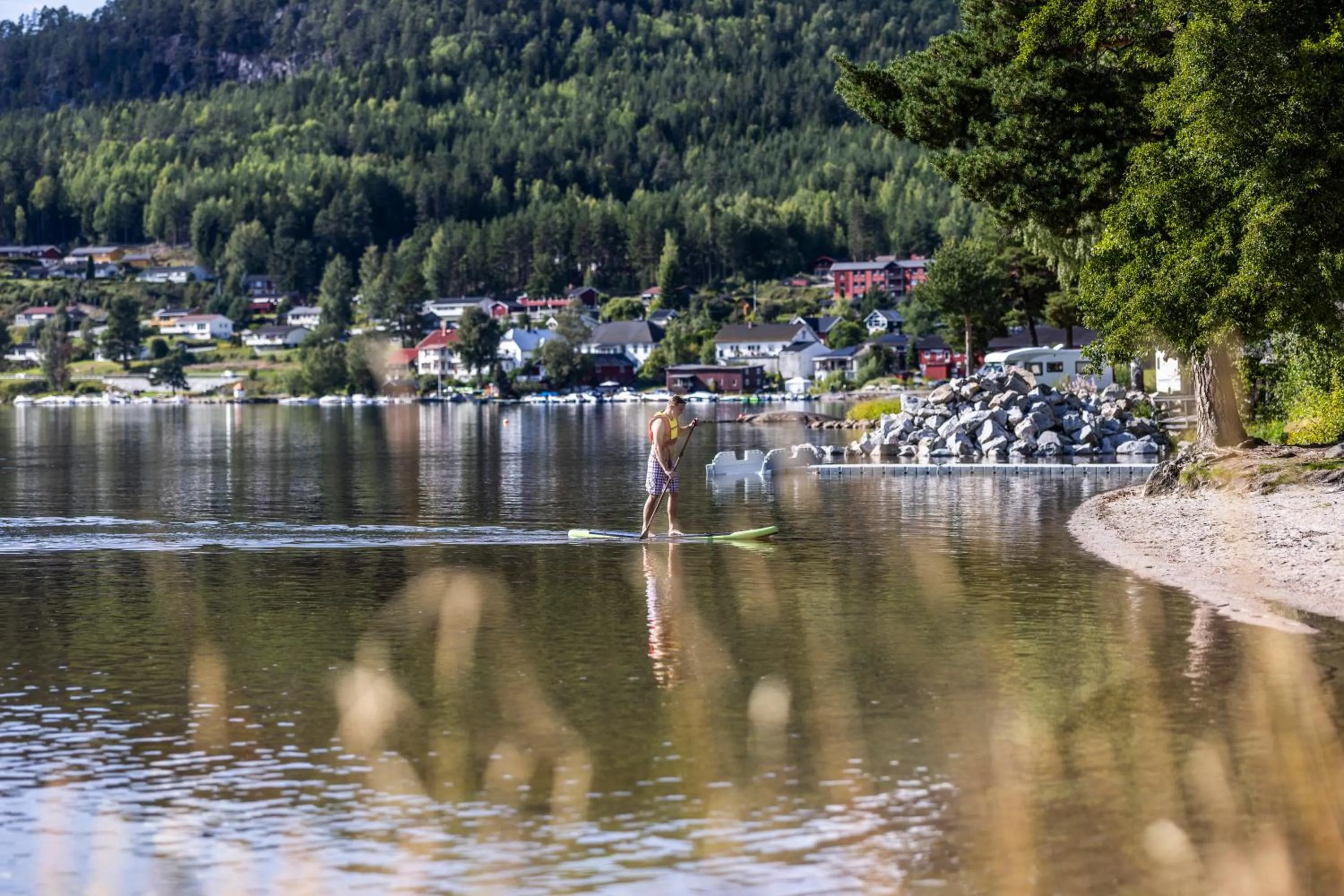 Windsurfing in Straand Hotel