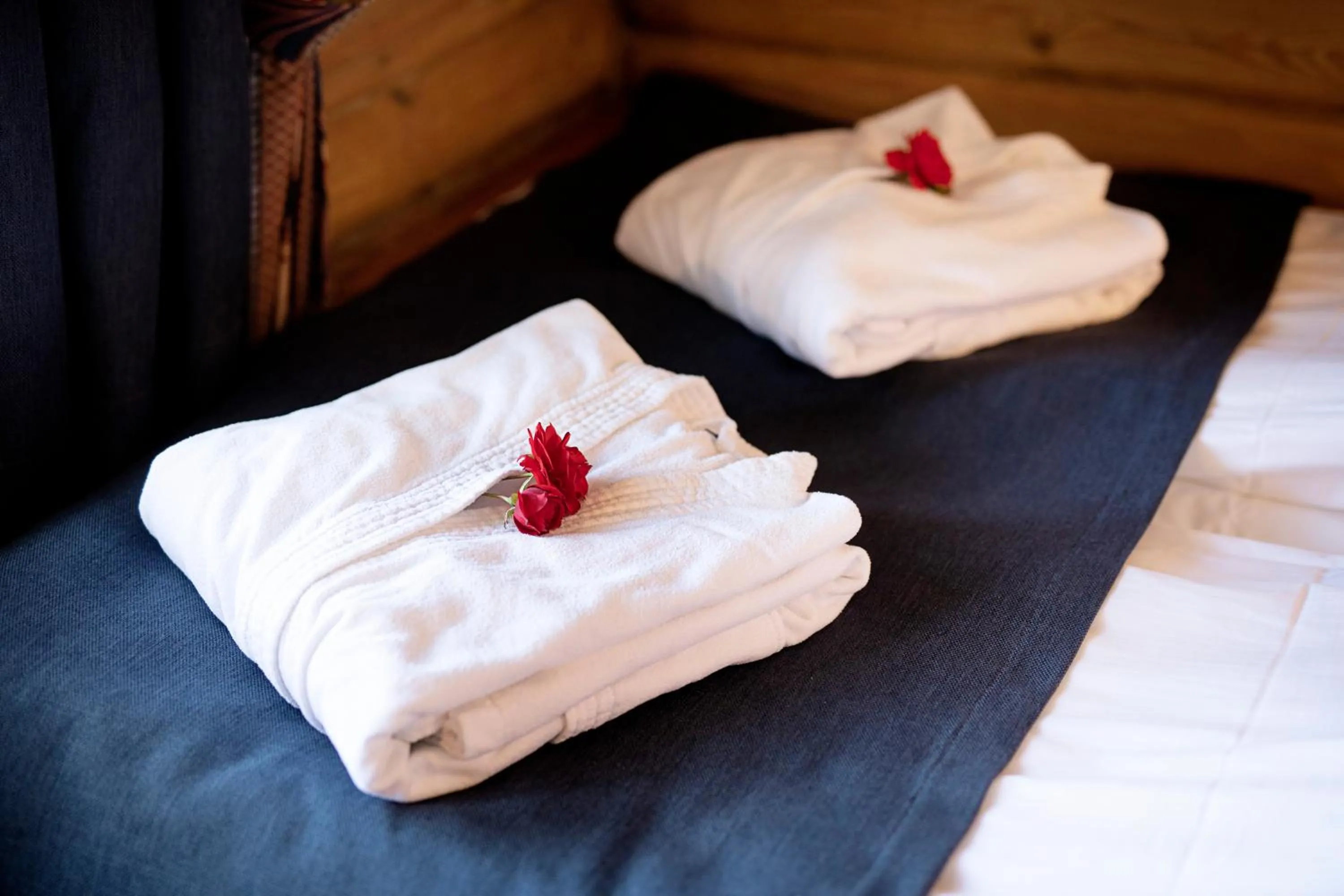 Bed in Straand Hotel