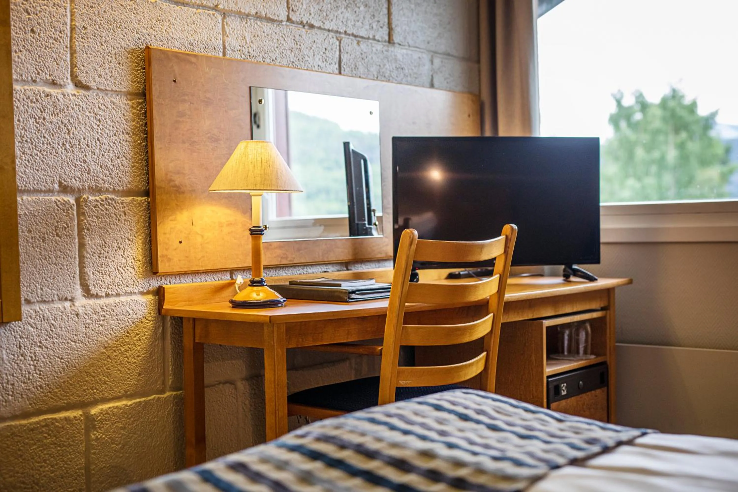 Bed in Straand Hotel