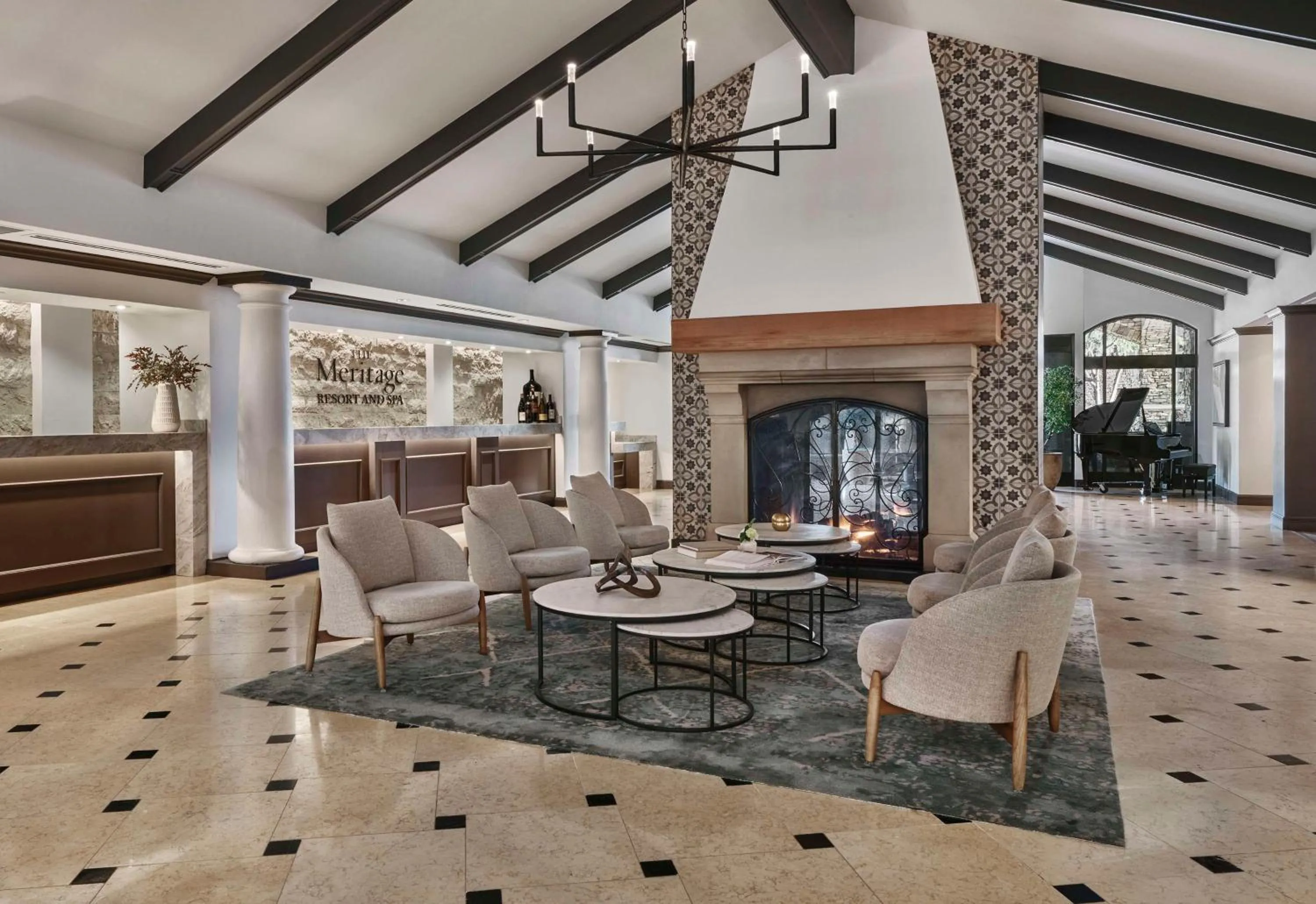 Lobby or reception in The Meritage Resort and Spa