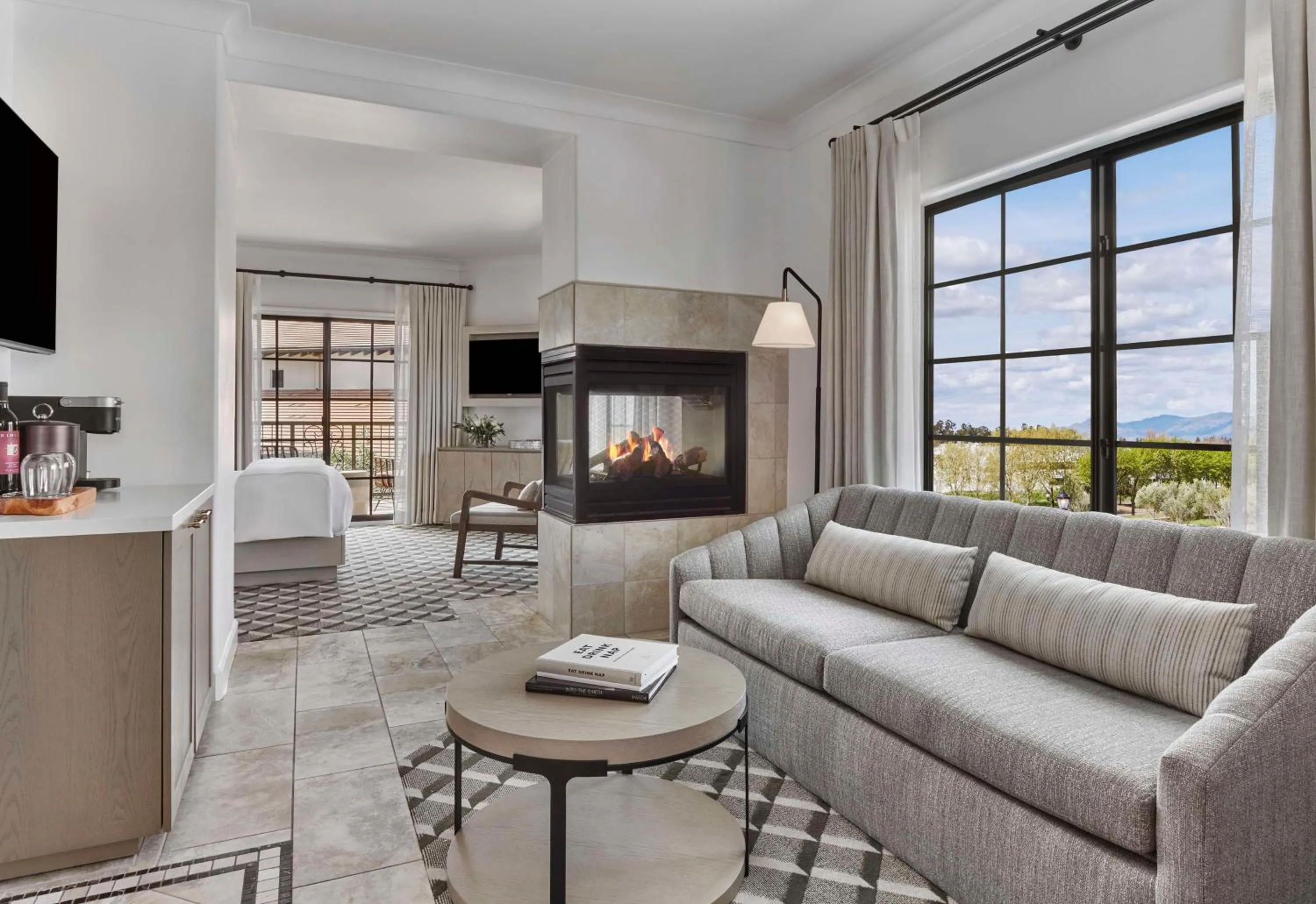 Living room in The Meritage Resort and Spa