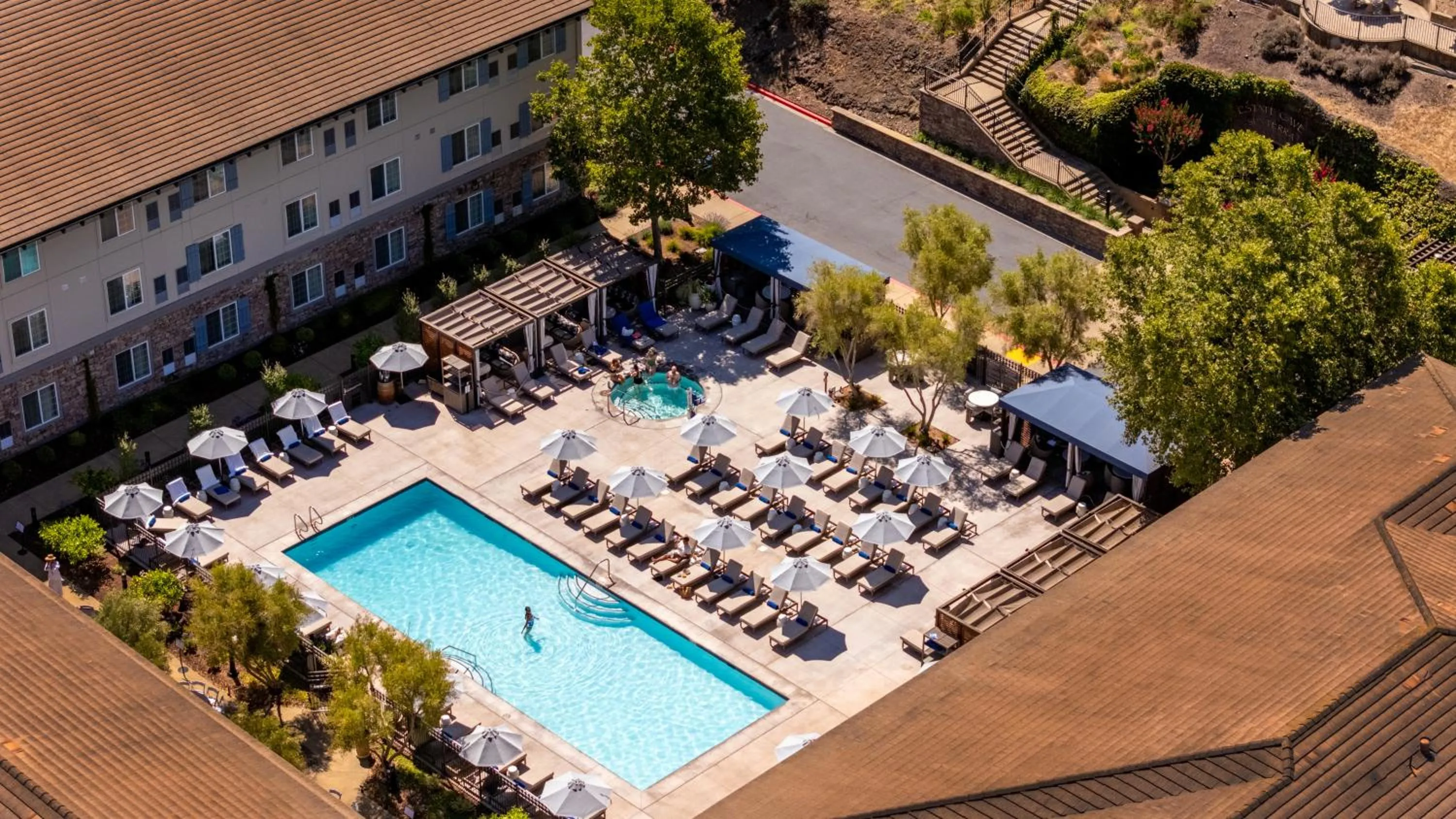 Swimming pool in The Meritage Resort and Spa