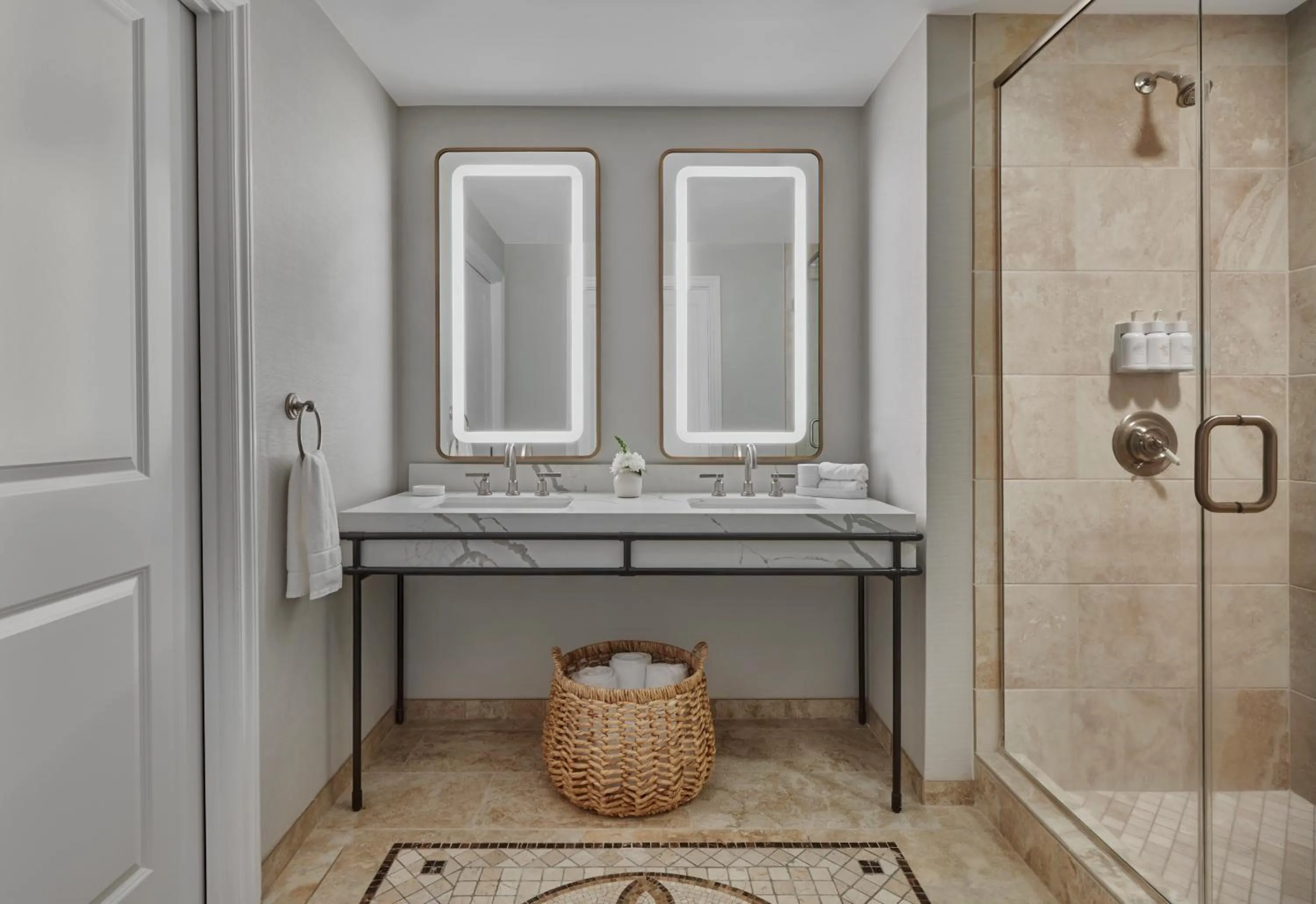 Shower in The Meritage Resort and Spa