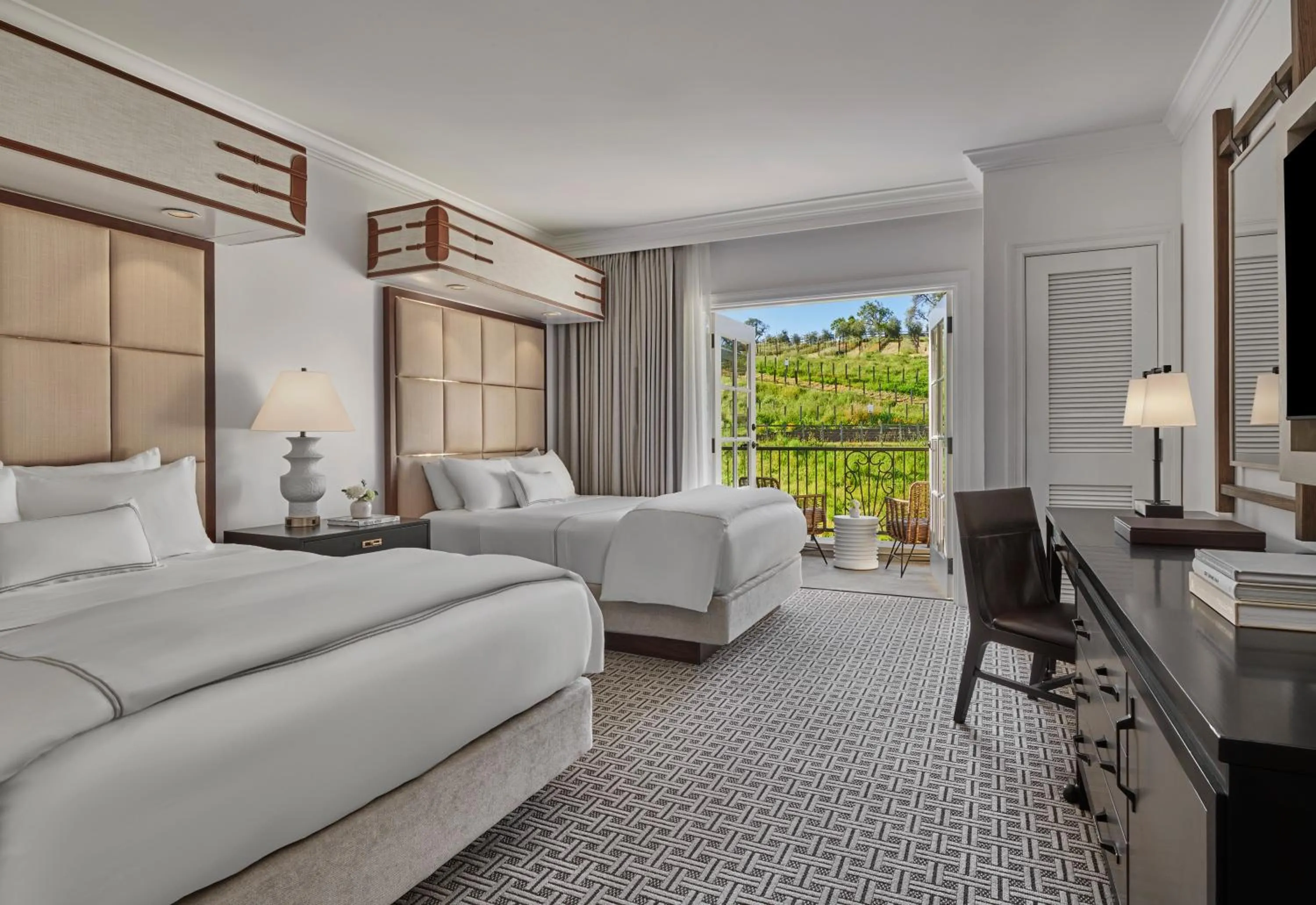 Bed in The Meritage Resort and Spa