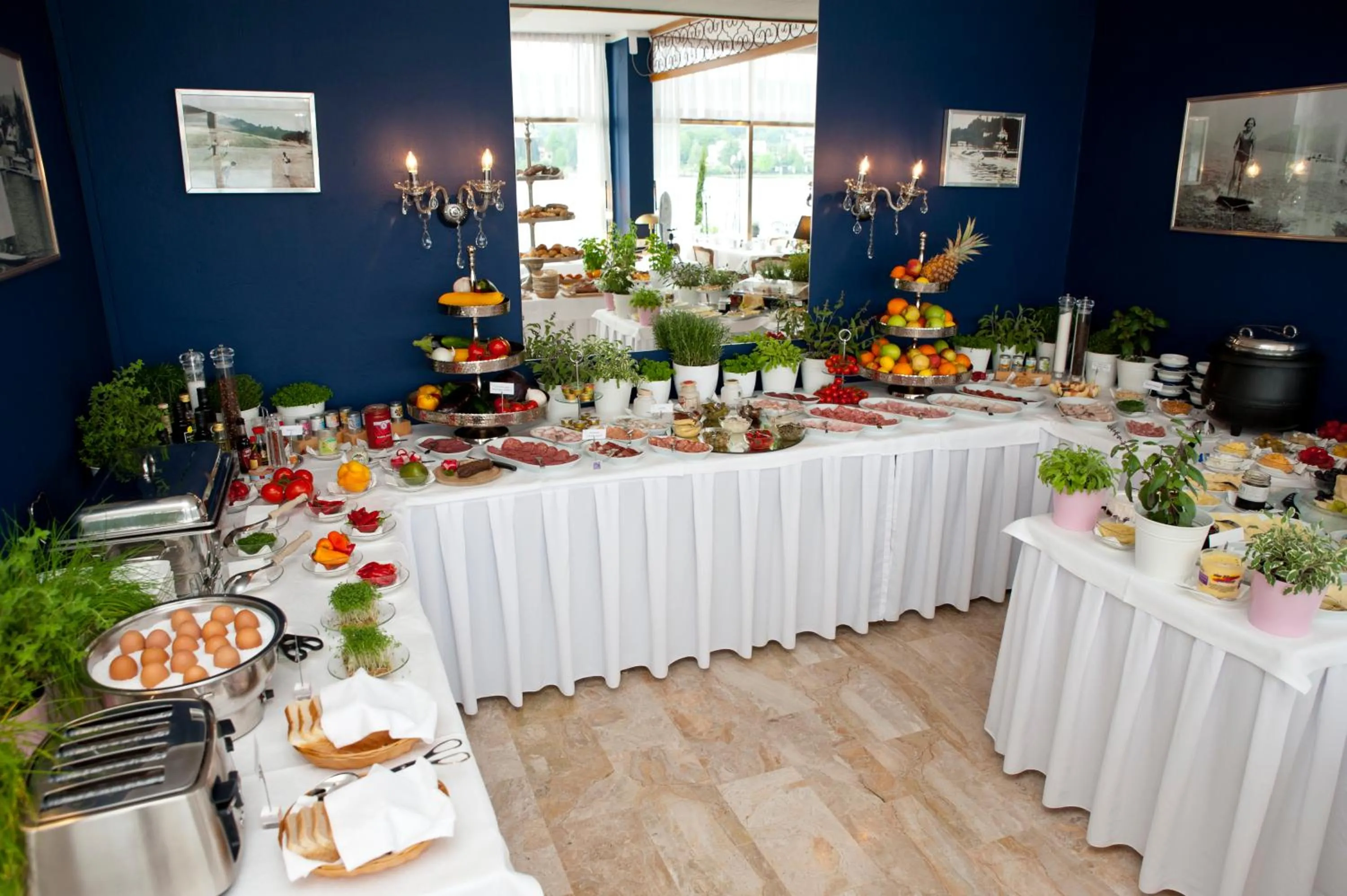 Breakfast in Tennis & Yacht Hotel Velden