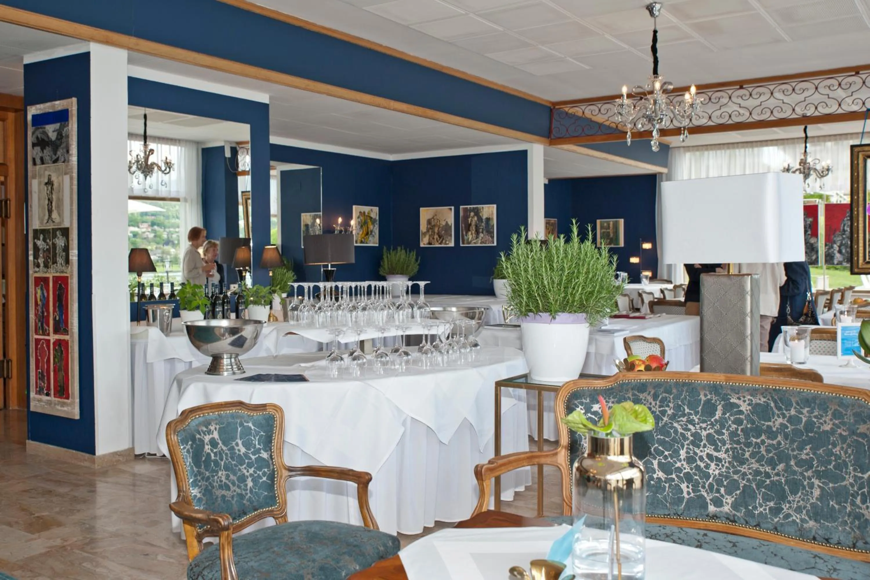 Restaurant/places to eat in Tennis & Yacht Hotel Velden