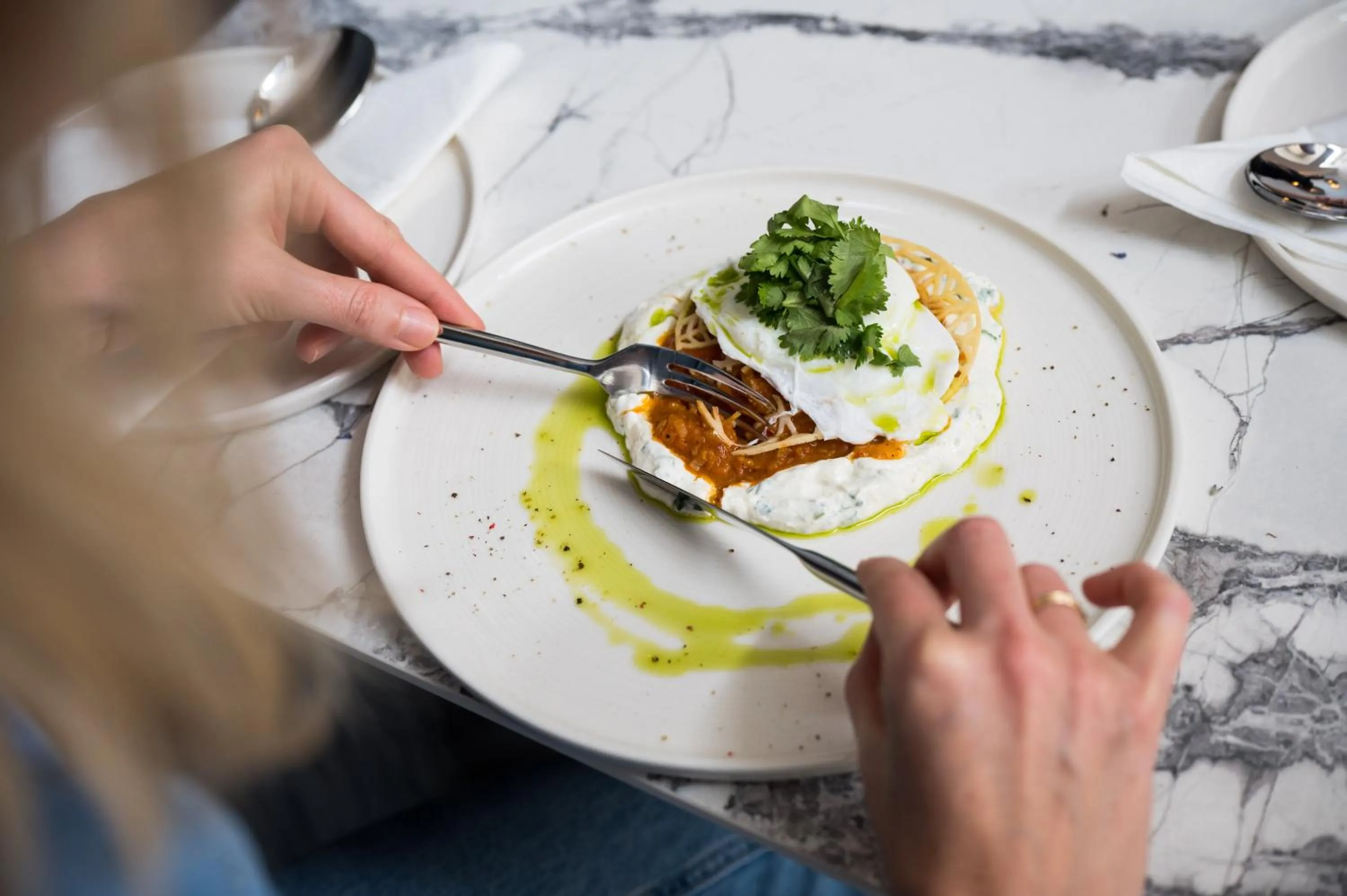 Restaurant/places to eat in Doma Zagreb Aparthotel