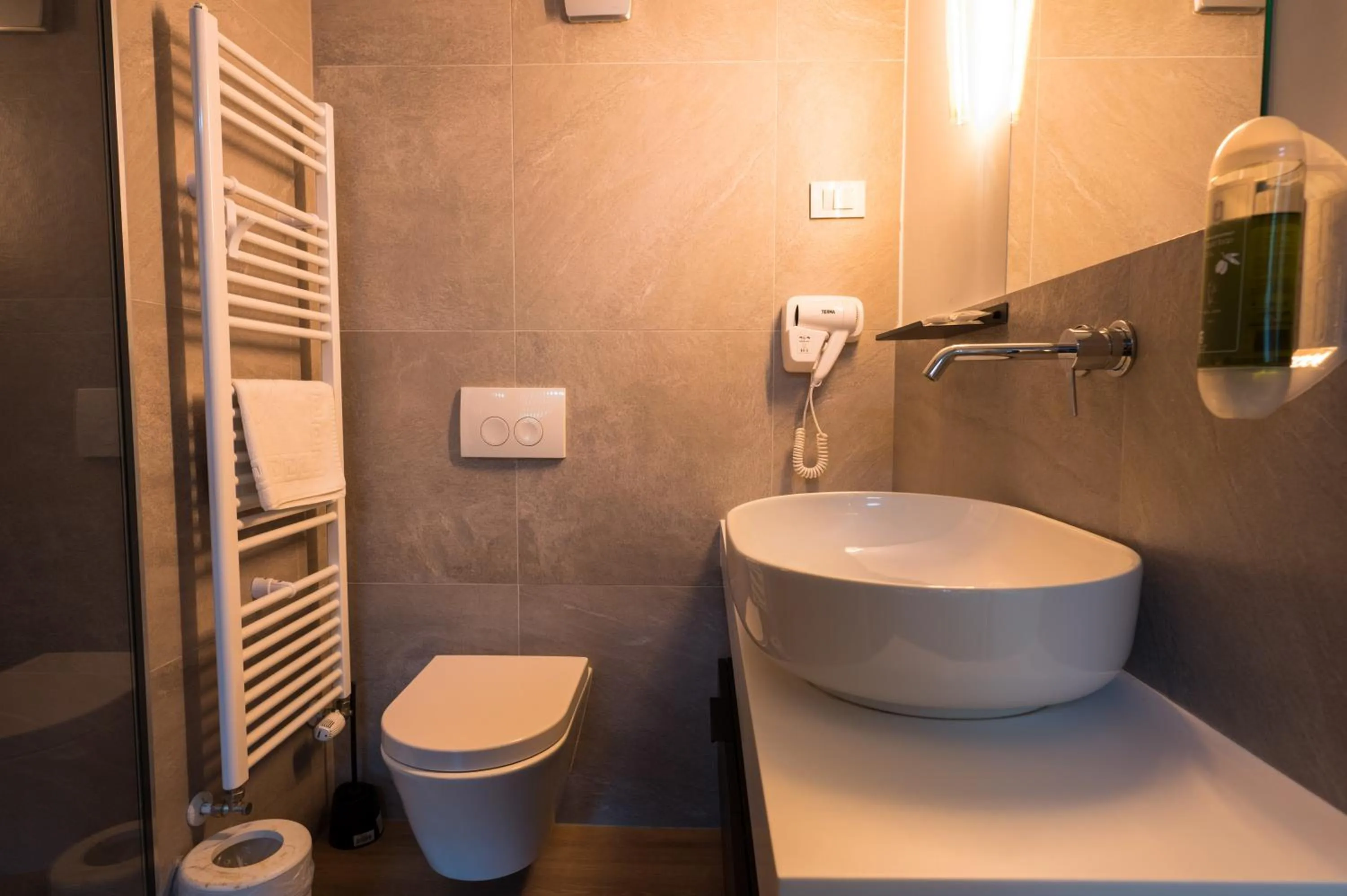 Bathroom in Doma Zagreb Aparthotel