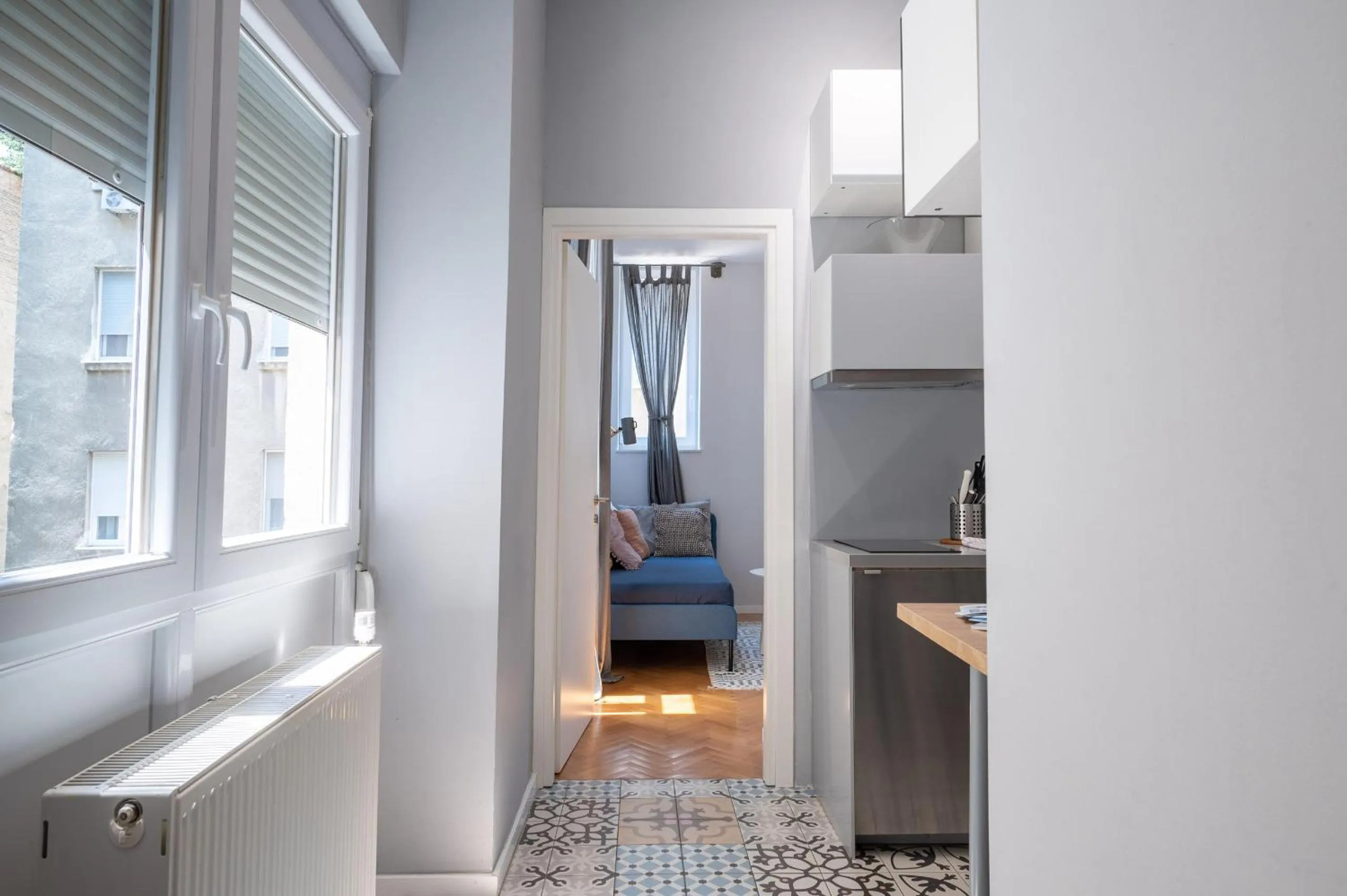 Kitchen or kitchenette in Doma Zagreb Aparthotel