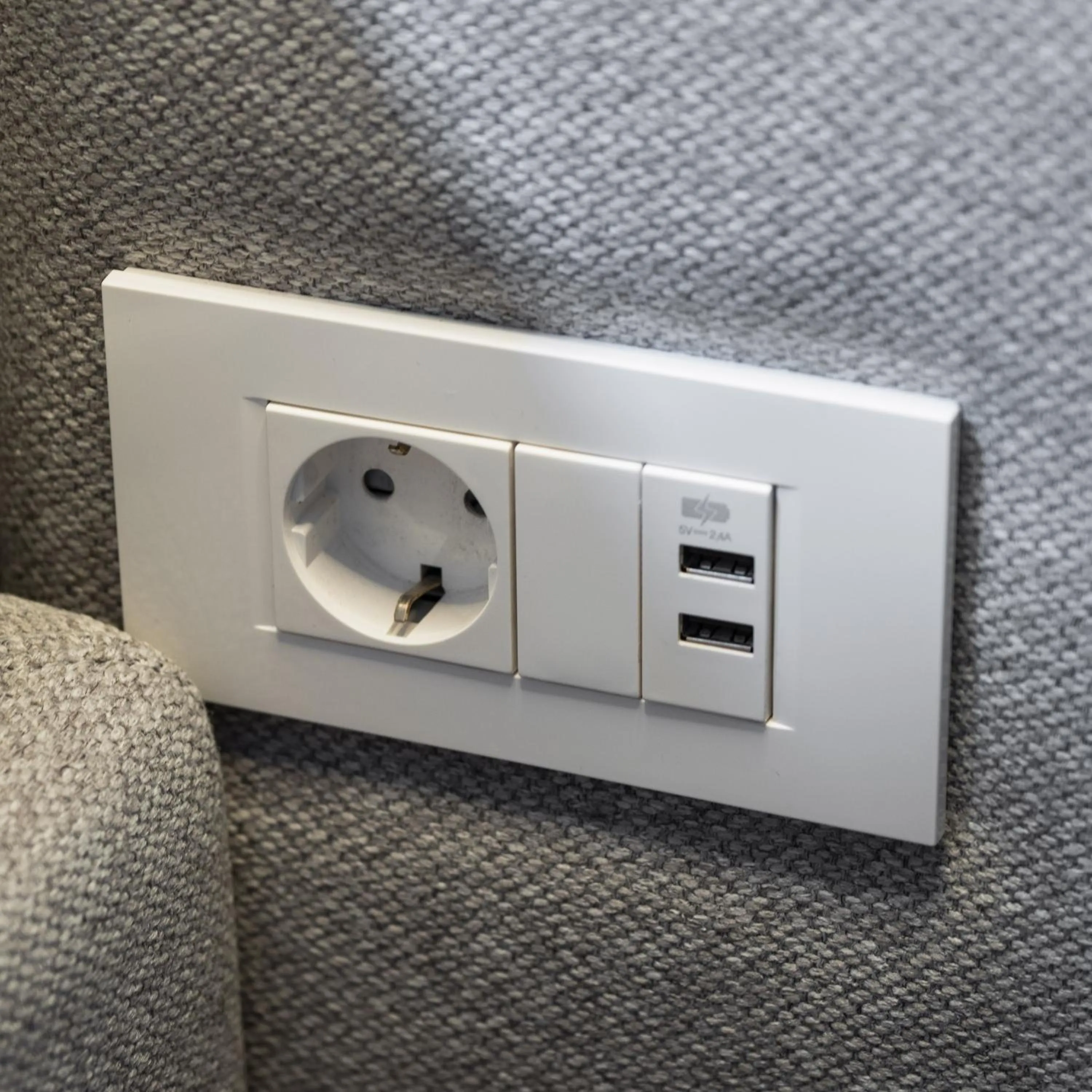 Bed in Doma Zagreb Aparthotel