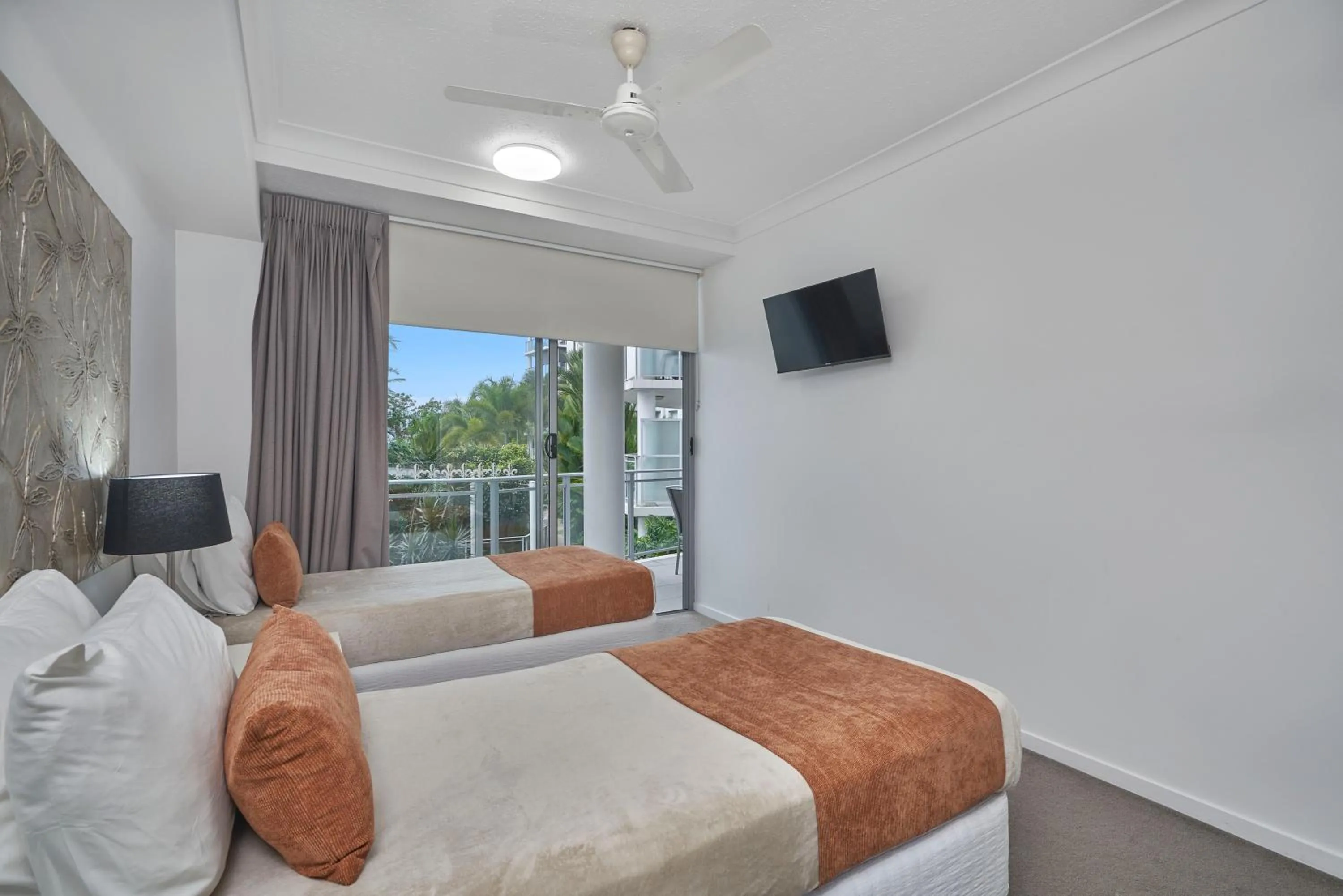 Bedroom, Bed in Vision Apartments