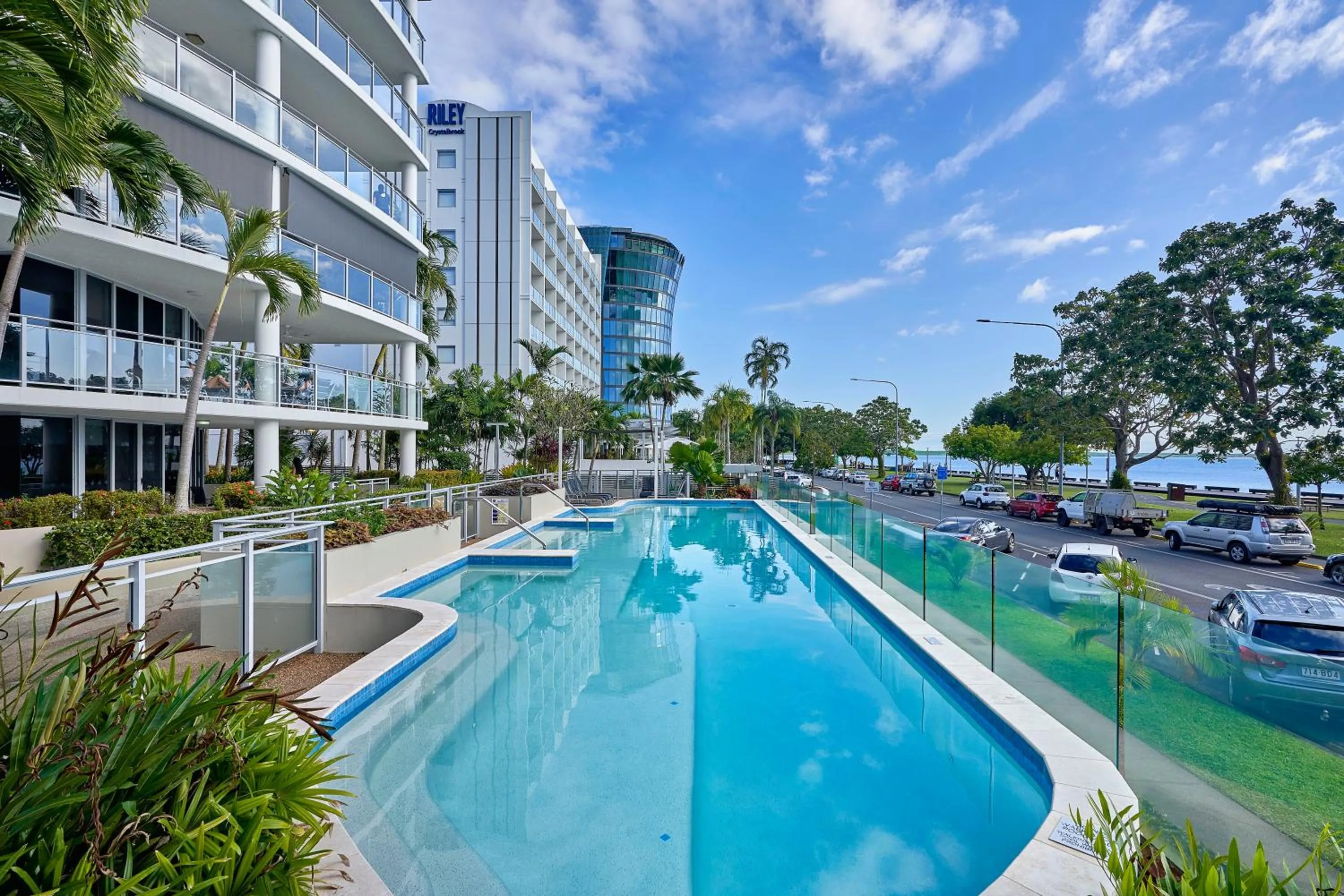 Swimming pool in Vision Apartments