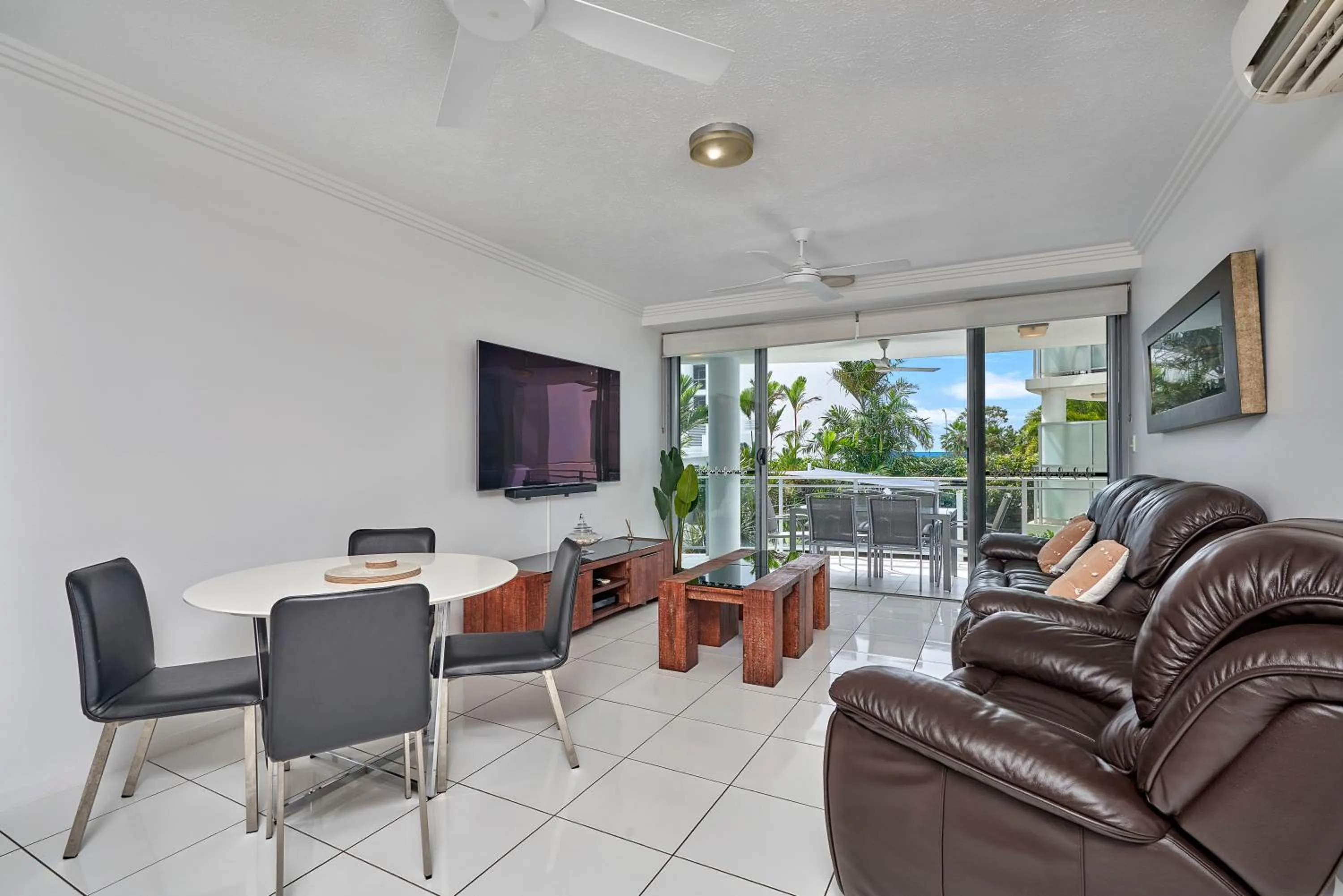 Living room in Vision Apartments